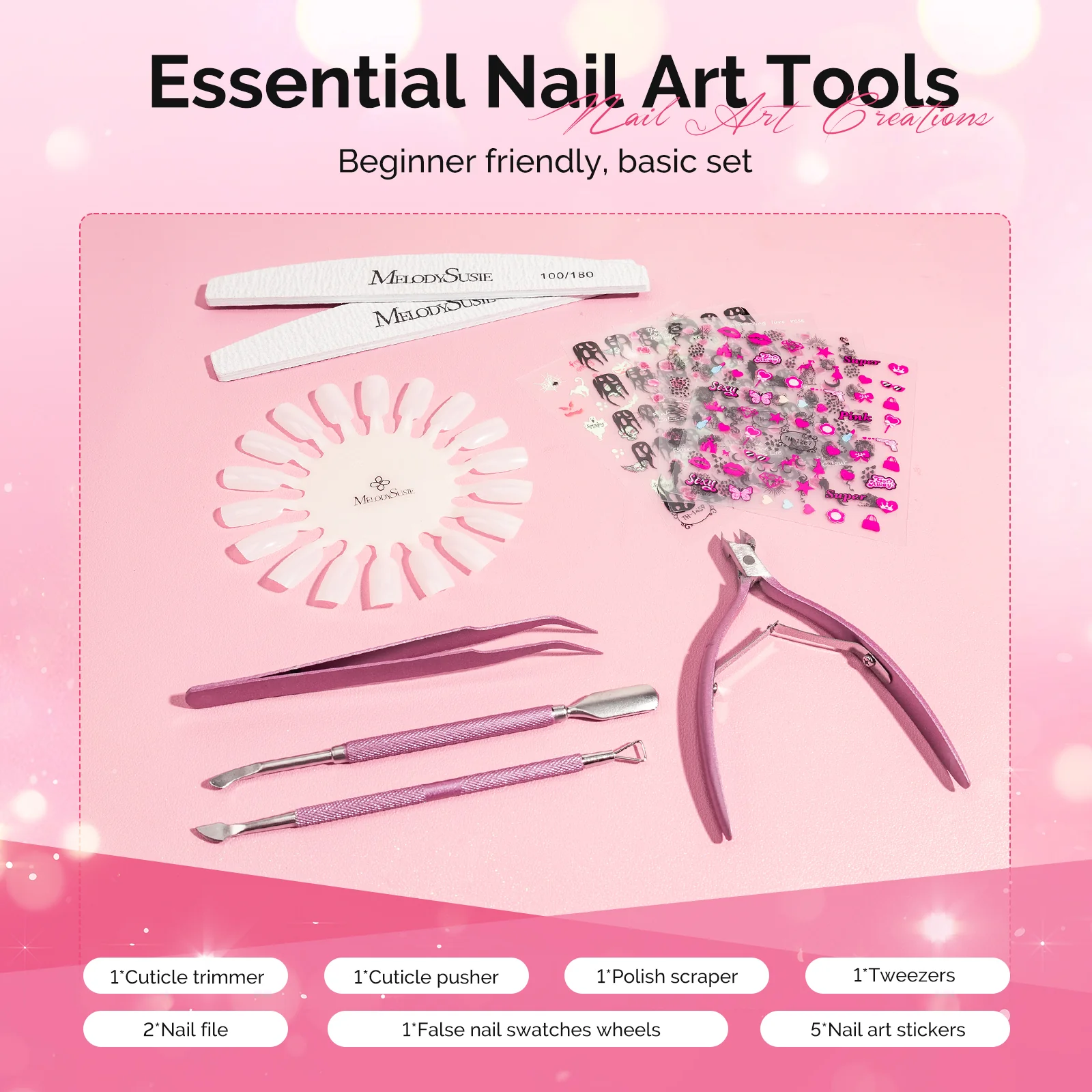 Gel Nail Polish Kit with UV Light P-ART06F - US ONLY - Image 6