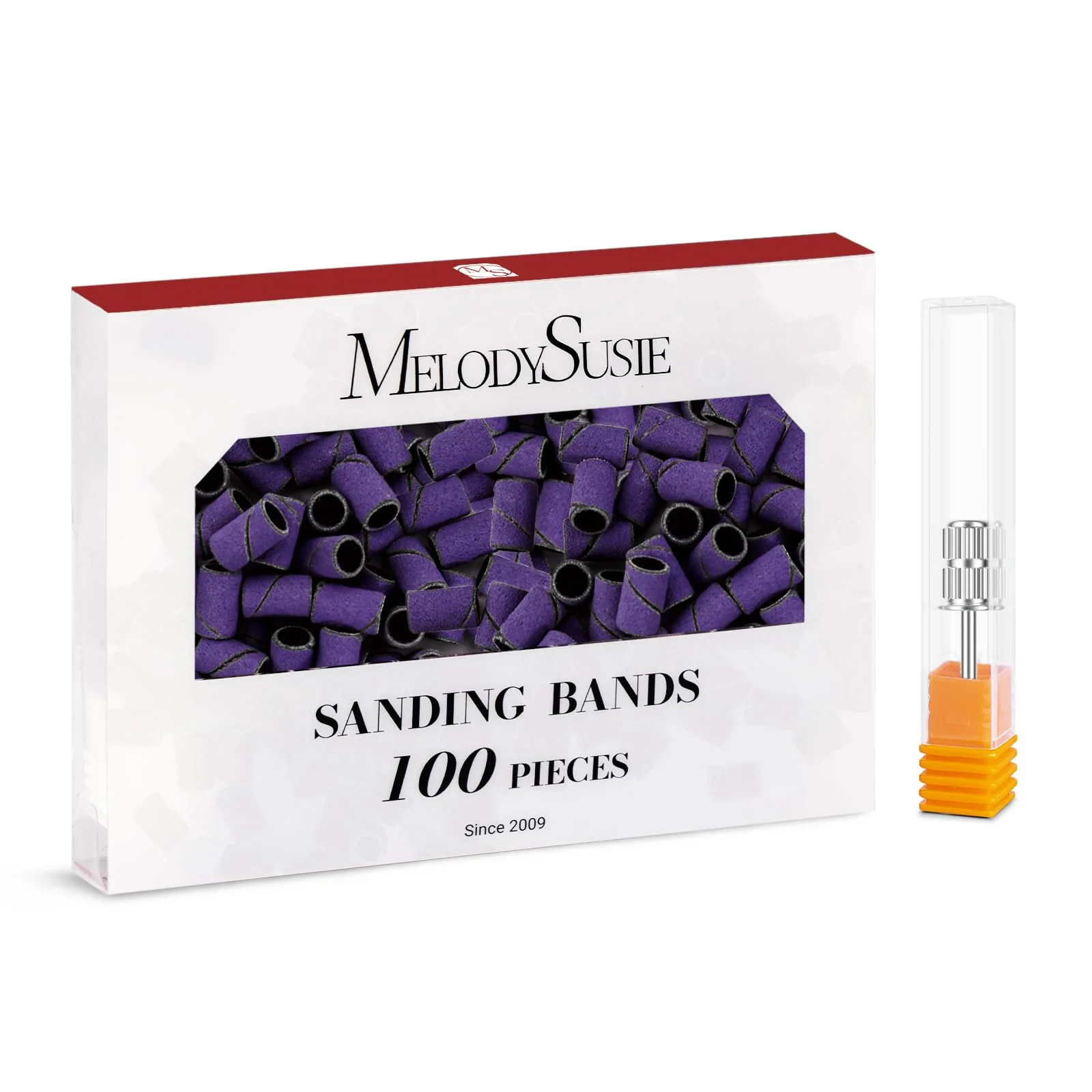 Colorful 100pcs Professional Sanding Bands With Mandrel Drill Bit - Image 21