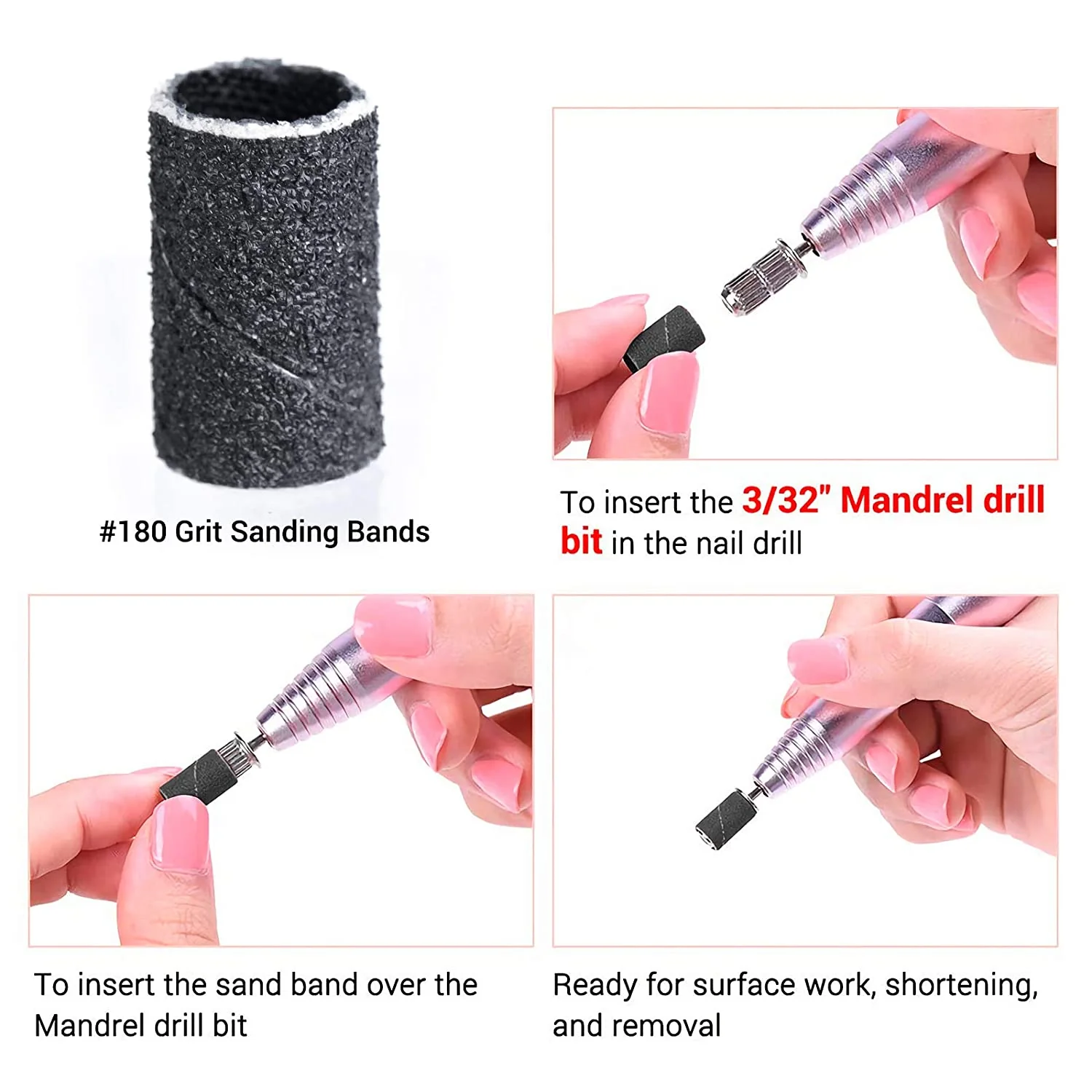 Colorful 300pcs Professional Sanding Bands - Image 6