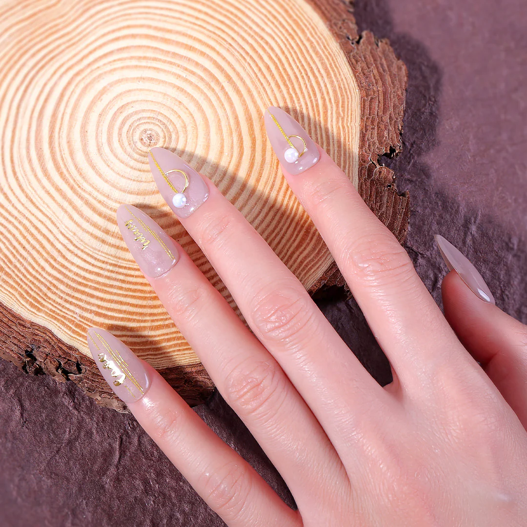 Colorful Silk Thread 3D Nail Decoration - Image 5