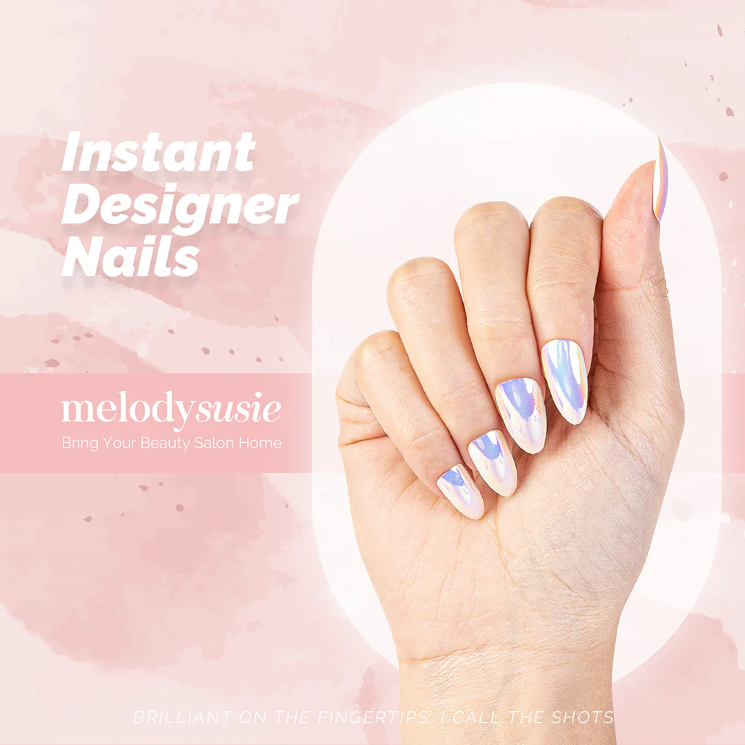 Dazzling Shell Acrylic Press On Nails Kits - Image 2
