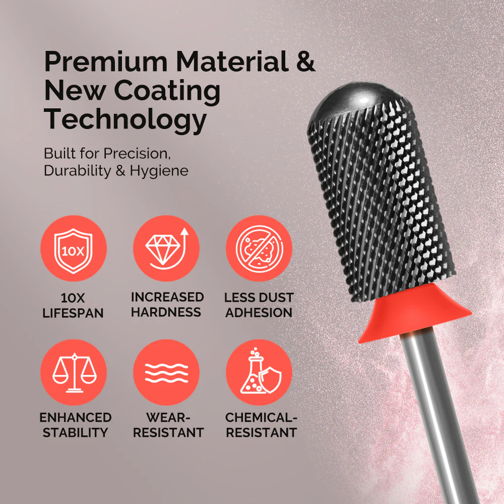 Dura-Diamond Coating Tungsten Carbide Nail Drill Bit - Image 9