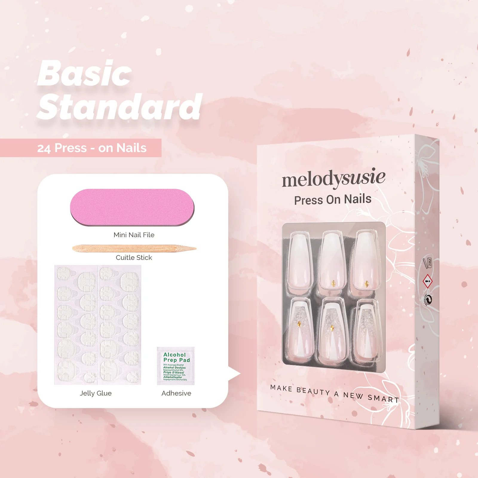 Elegance Acrylic Press On Nails Kits - Image 3