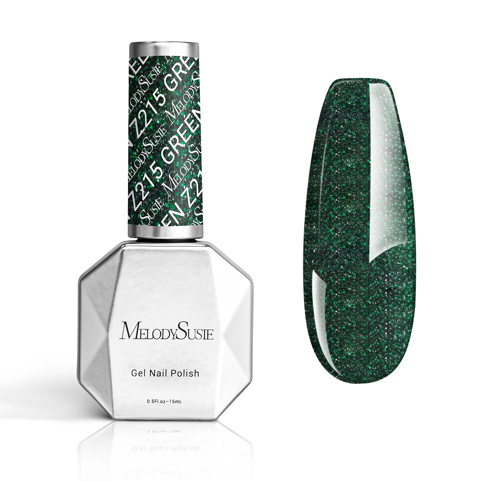Z215 Forest Green - TPO-Free Thick Gel Nail Polish(15ml)