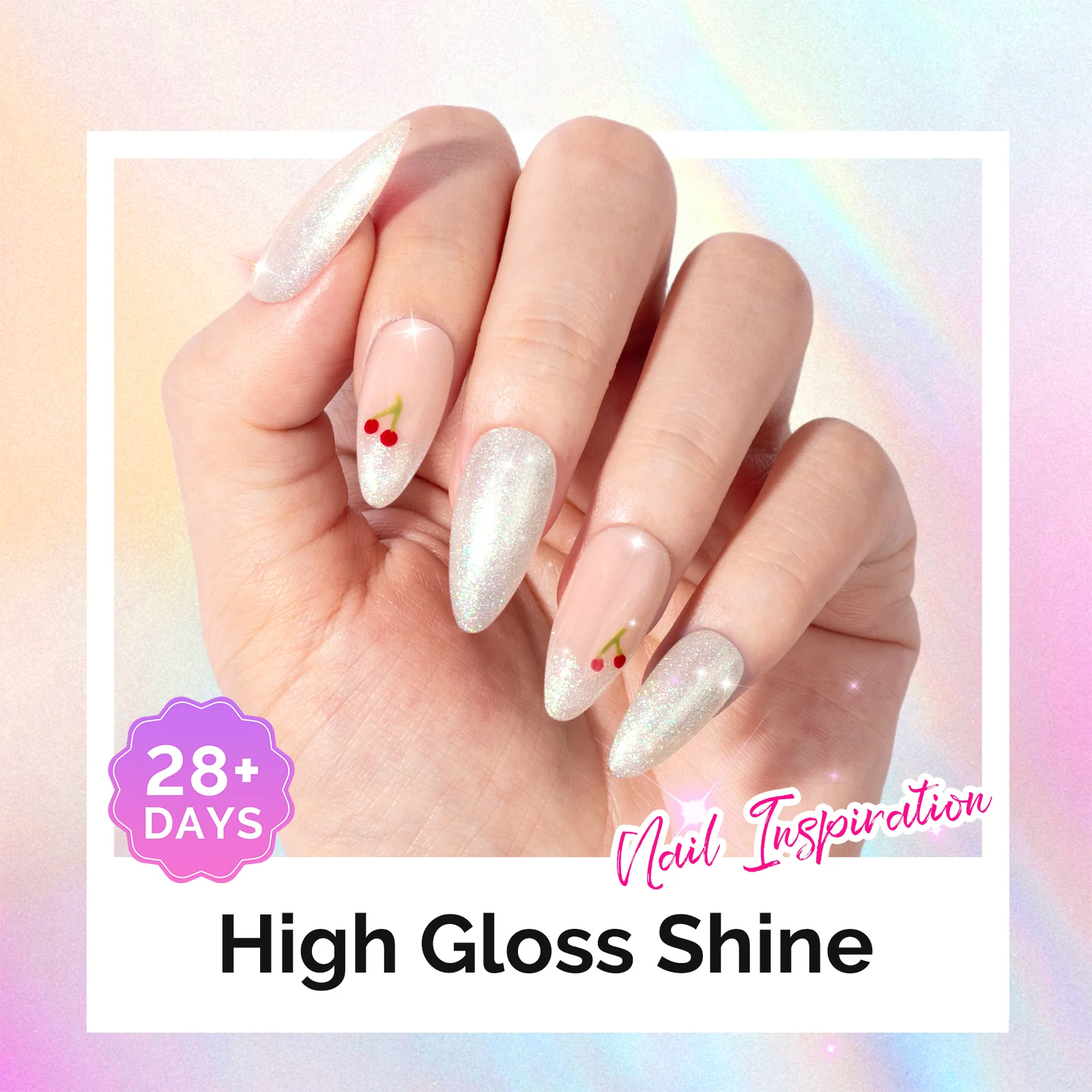 G2302 Jelly White Aurora Shimmer - TPO-Free Thick Gel Nail Polish(15ml) - Image 6