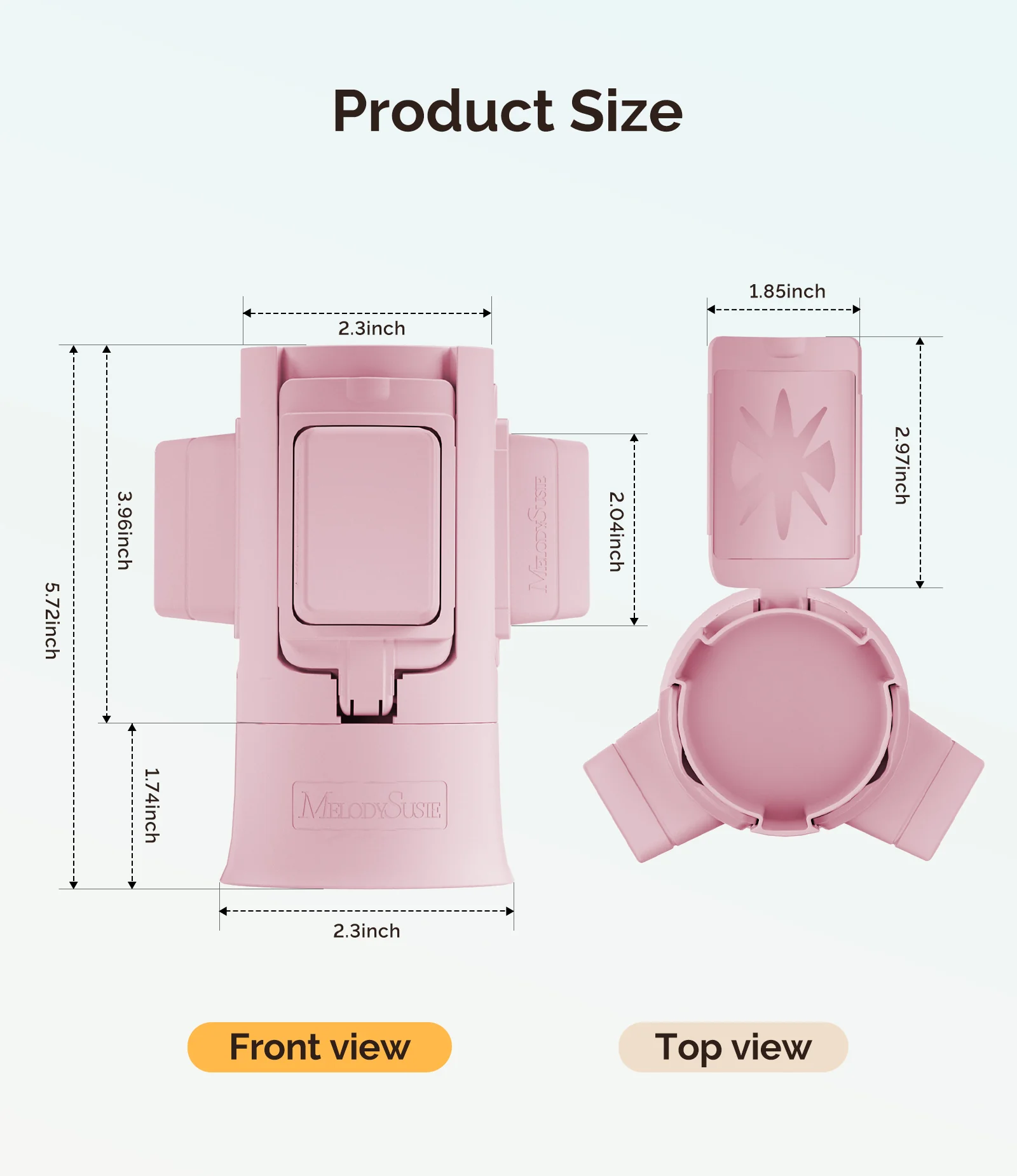 GelCarousel Rotatable Nail Art DIY Station - Pink - Image 4