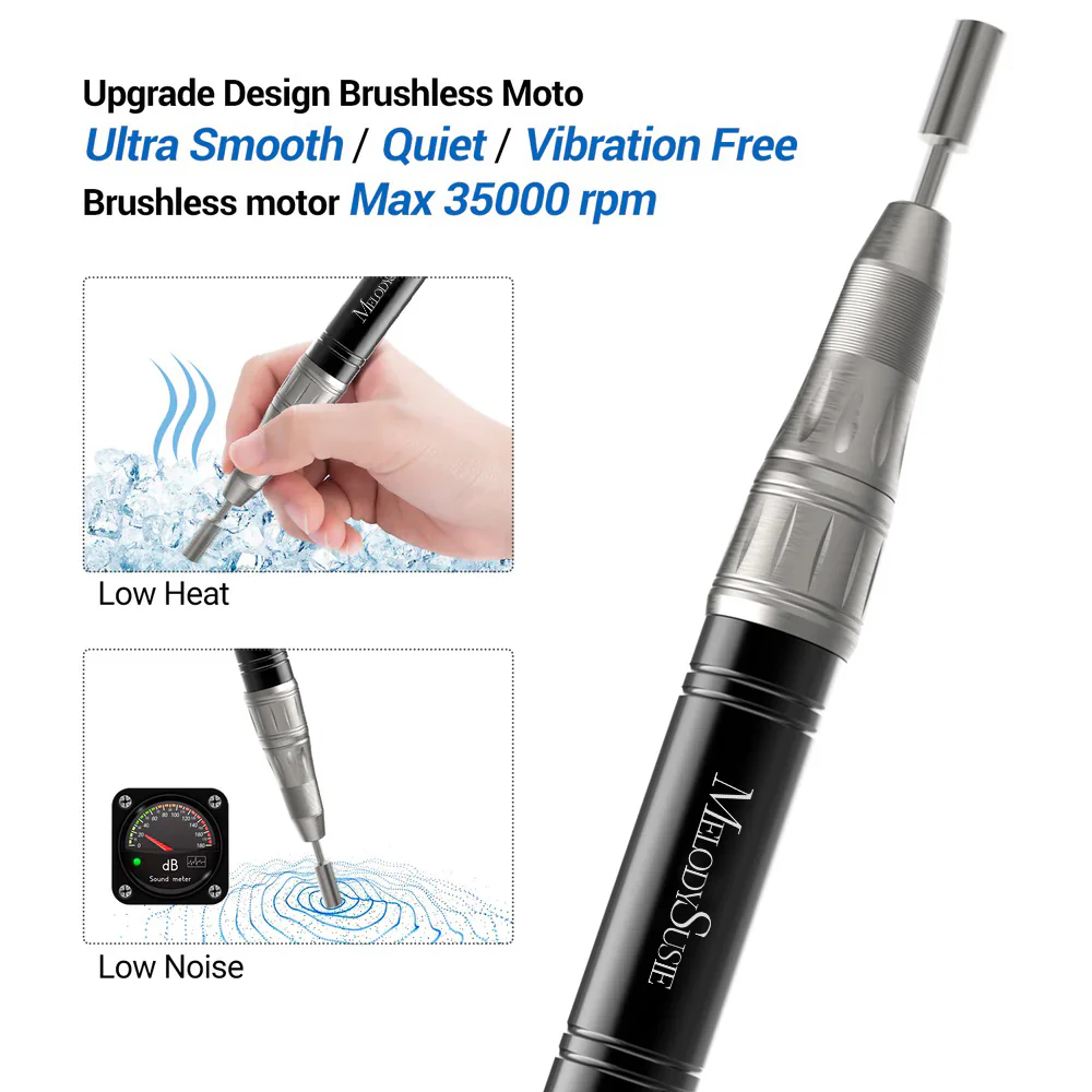 Handpiece for Kanon(MB420C) Rechargeable Nail Drill - Image 2