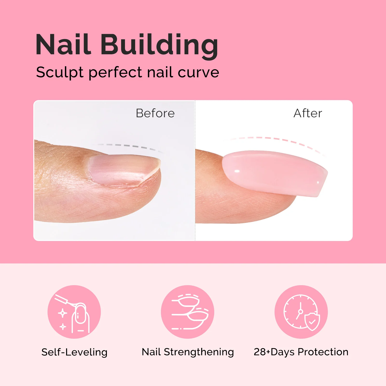 HEMA-Free & TPO-Free Builder Nail Gel 15ml - Image 4