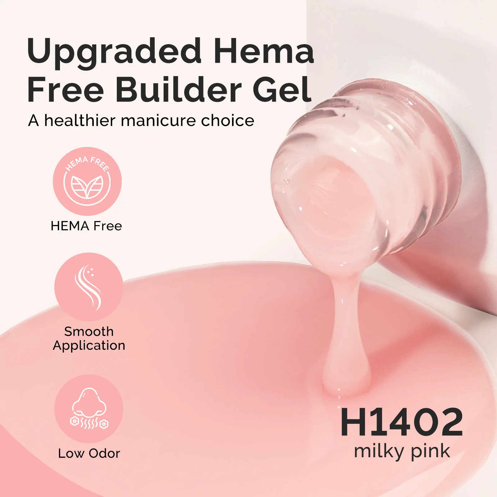 HEMA-Free & TPO-Free Builder Nail Gel 15ml - Image 8