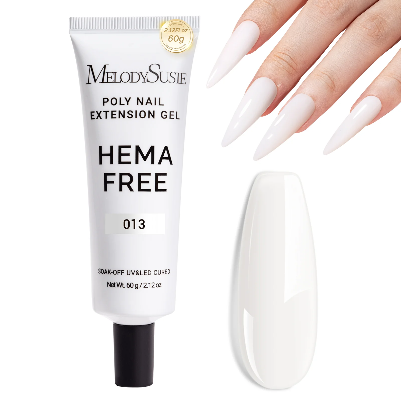 HEMA-Free & TPO-Free Poly Nail Extension Gel – 60g - Image 11