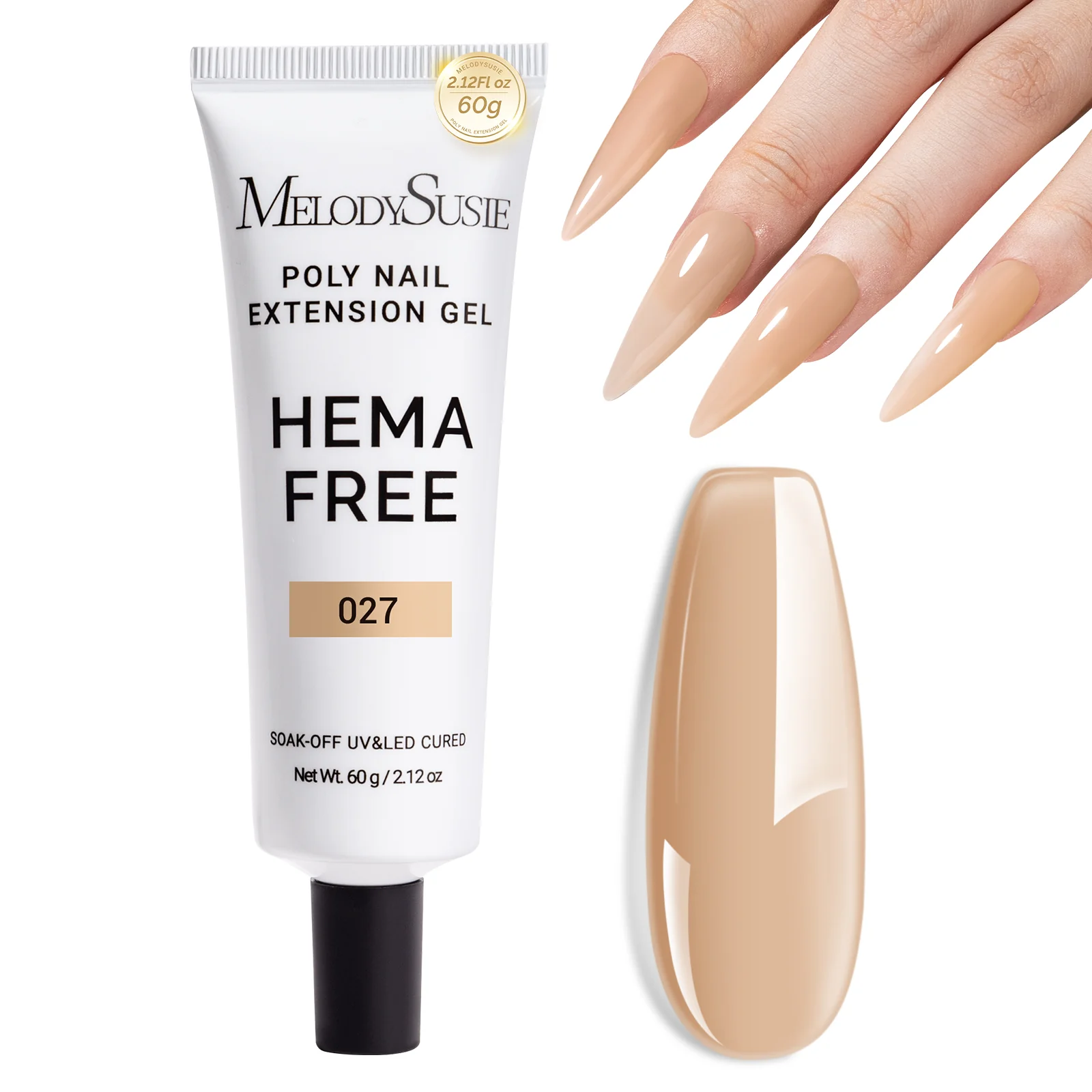 HEMA-Free & TPO-Free Poly Nail Extension Gel – 60g - Image 12