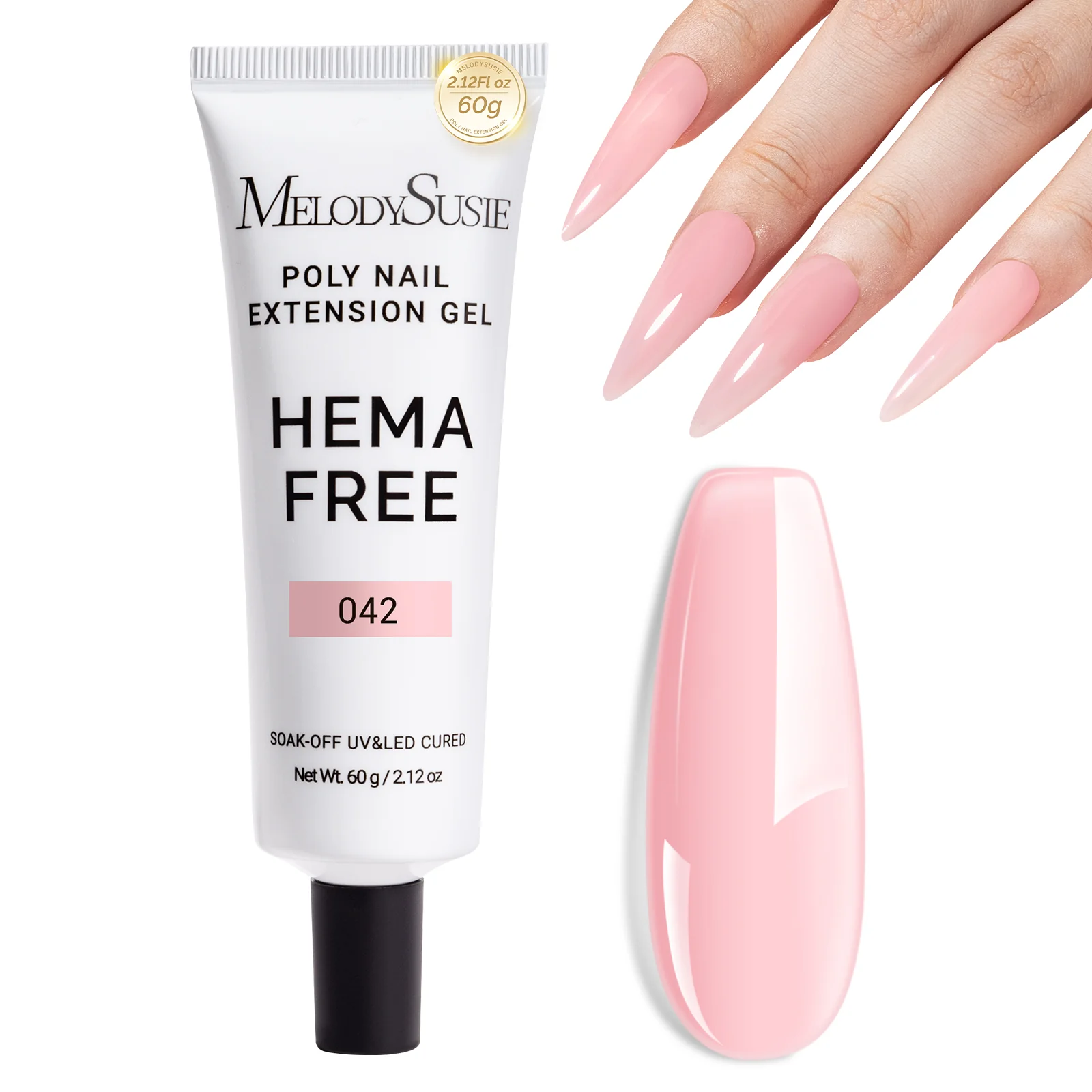HEMA-Free & TPO-Free Poly Nail Extension Gel – 60g - Image 13