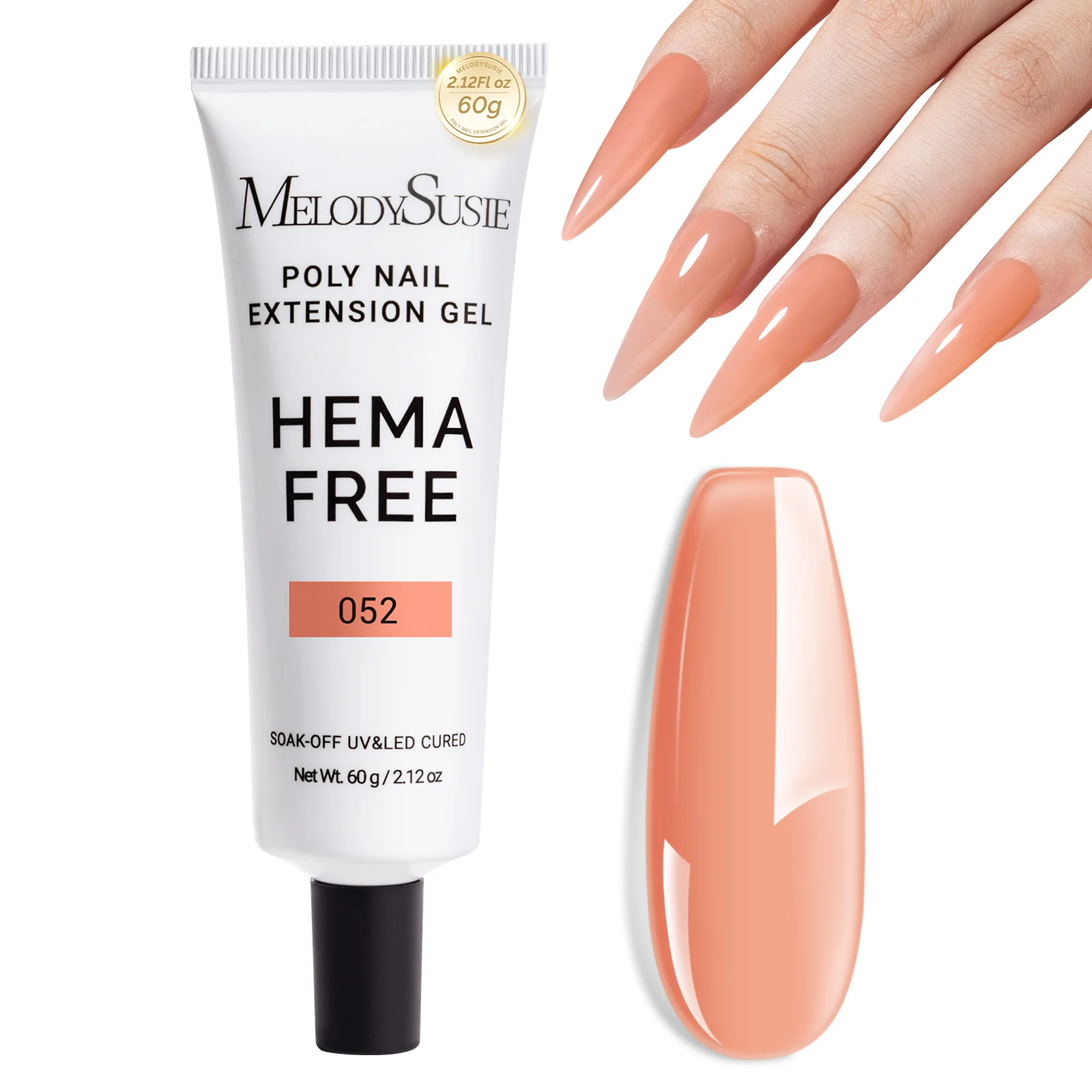 HEMA-Free & TPO-Free Poly Nail Extension Gel – 60g - Image 16