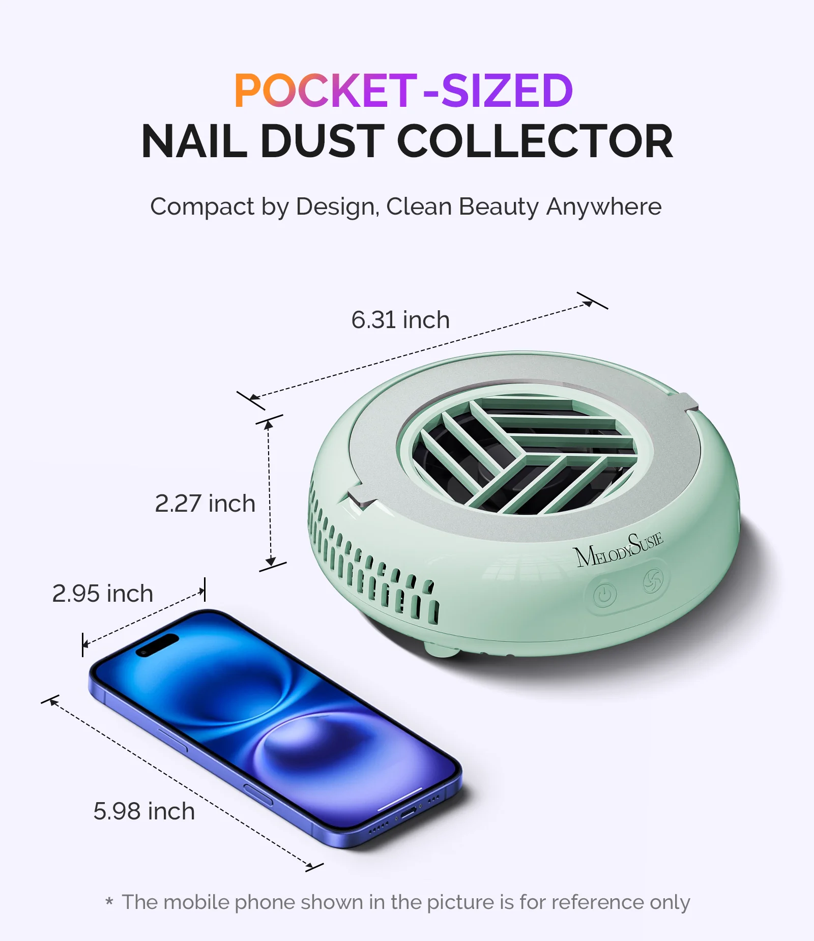 HProA Nail Dust Collector Green Kit - Image 8