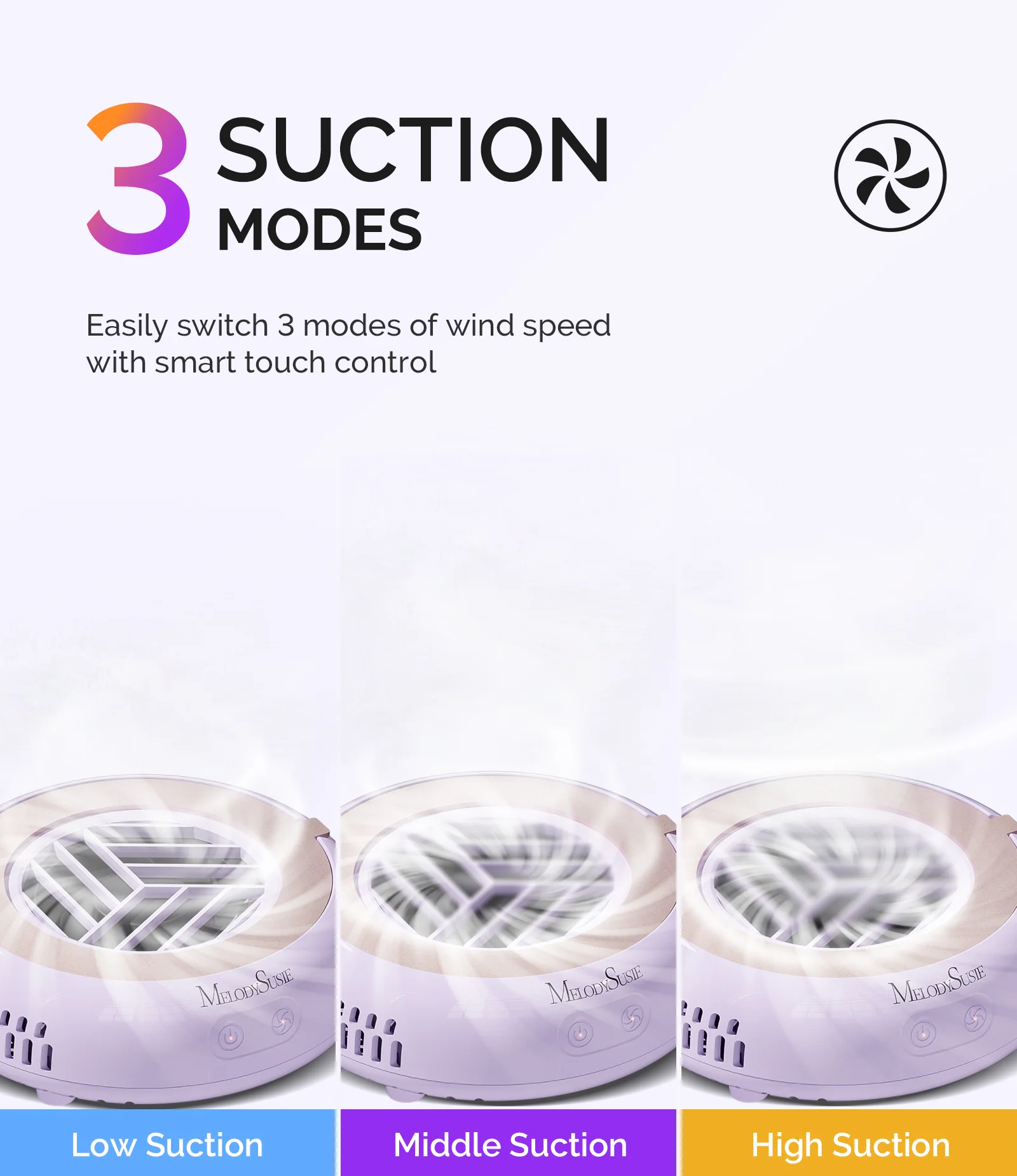HProA Nail Dust Collector Purple Kit - Image 6