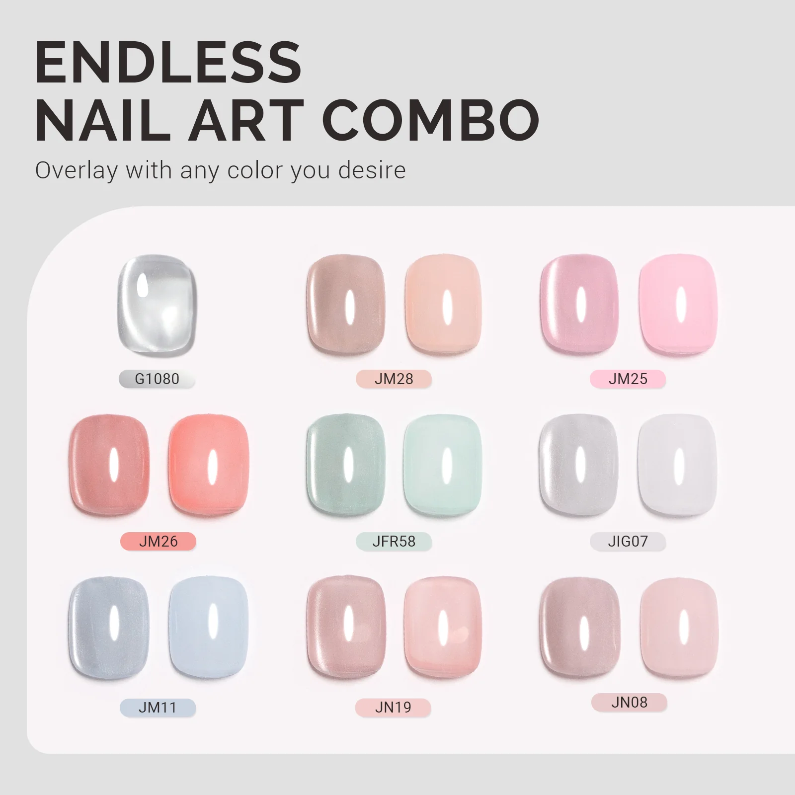 Jeweliver Cat Eye HEMA-Free & TPO-Free Gel Nail Polish 0.5 fl oz/15ml - Bright Fine G1080 - Image 6