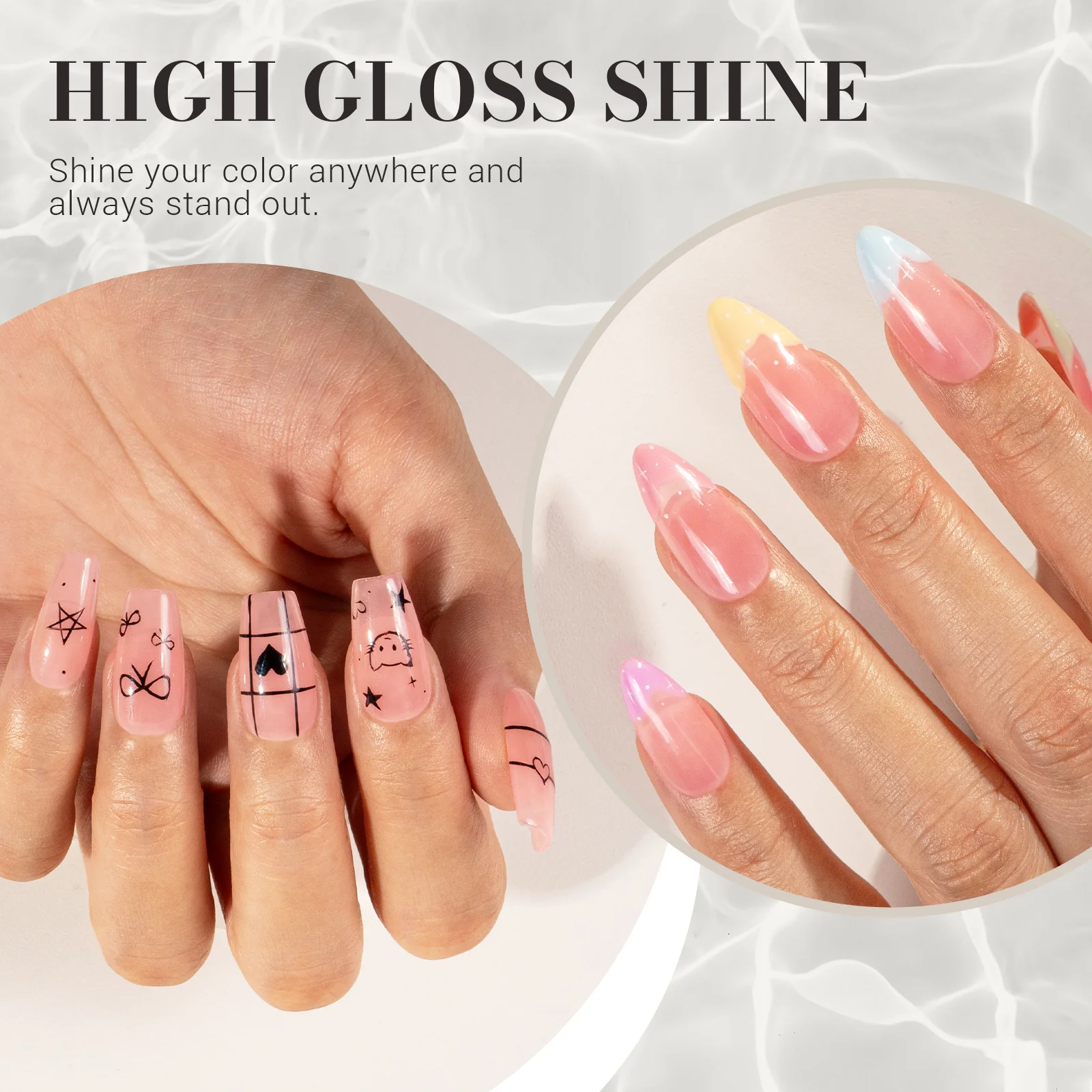 Jeweliver Jelly TPO-Free Gel Nail Polish 0.5 fl oz/15ml - Dark Nude JM26 - Image 3