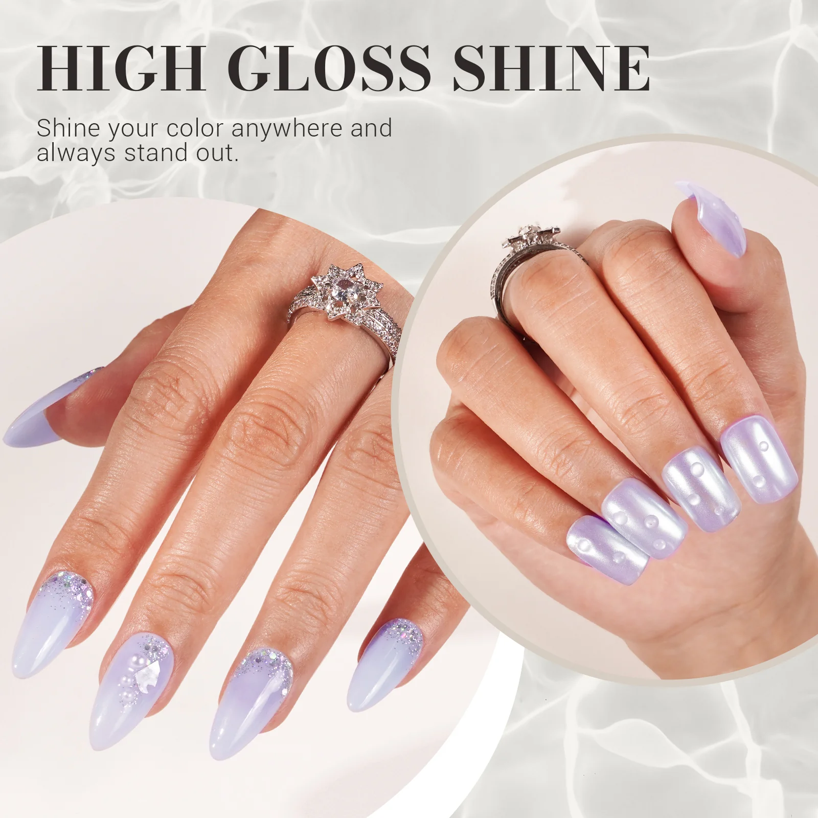 Jeweliver Jelly TPO-Free Gel Nail Polish 0.5 fl oz/15ml - Purple JM02 - Image 3