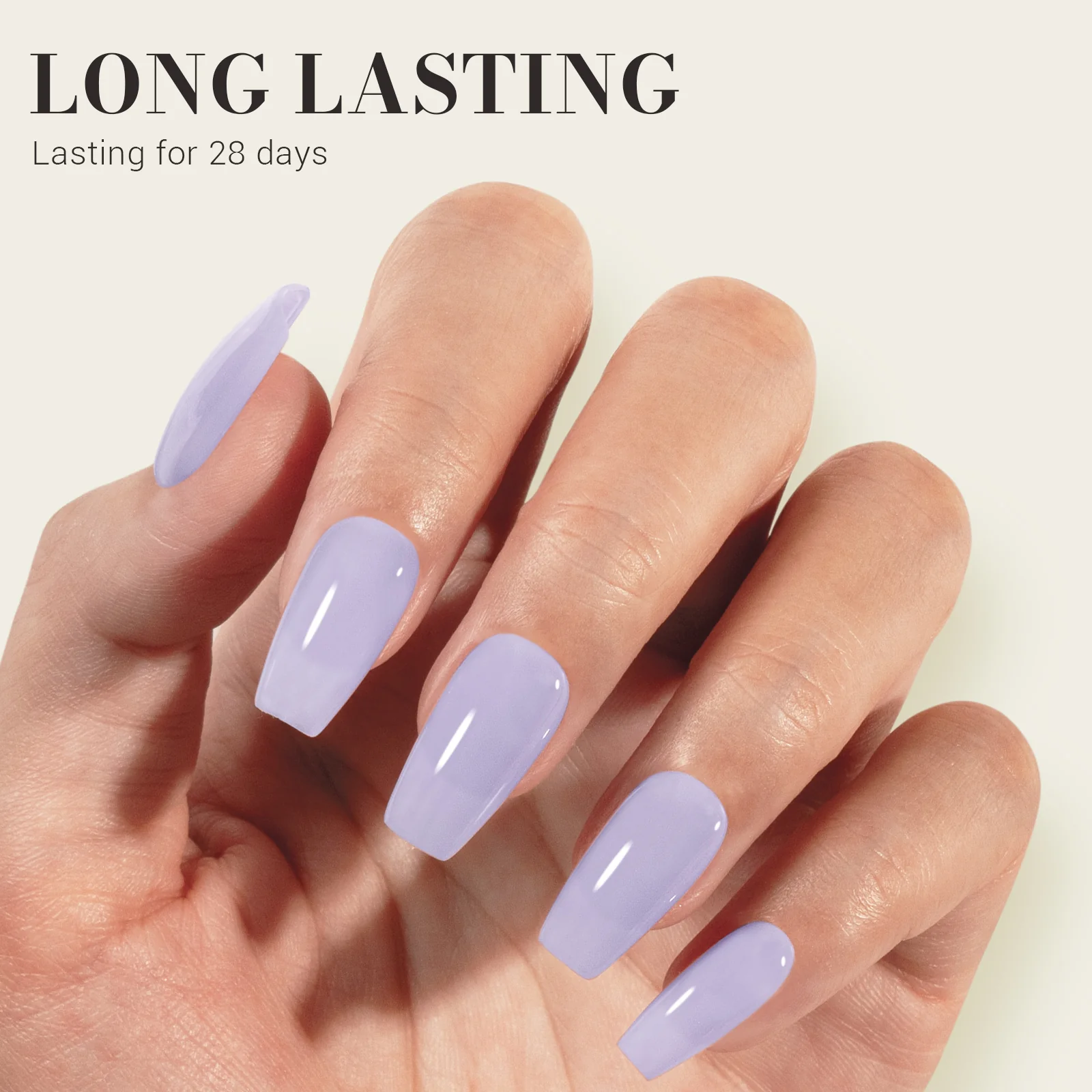 Jeweliver Jelly TPO-Free Gel Nail Polish 0.5 fl oz/15ml - Purple JM02 - Image 4