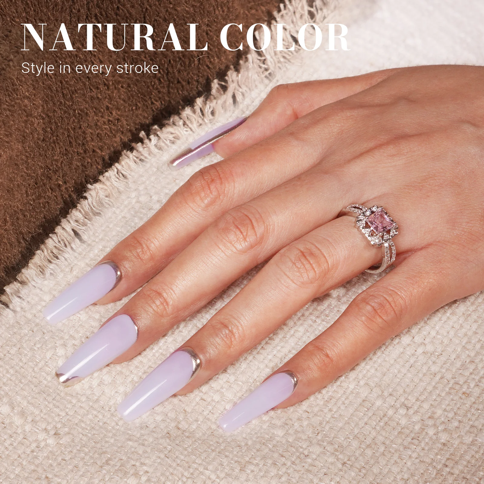 Jeweliver Jelly TPO-Free Gel Nail Polish 0.5 fl oz/15ml - Purple JM02 - Image 5