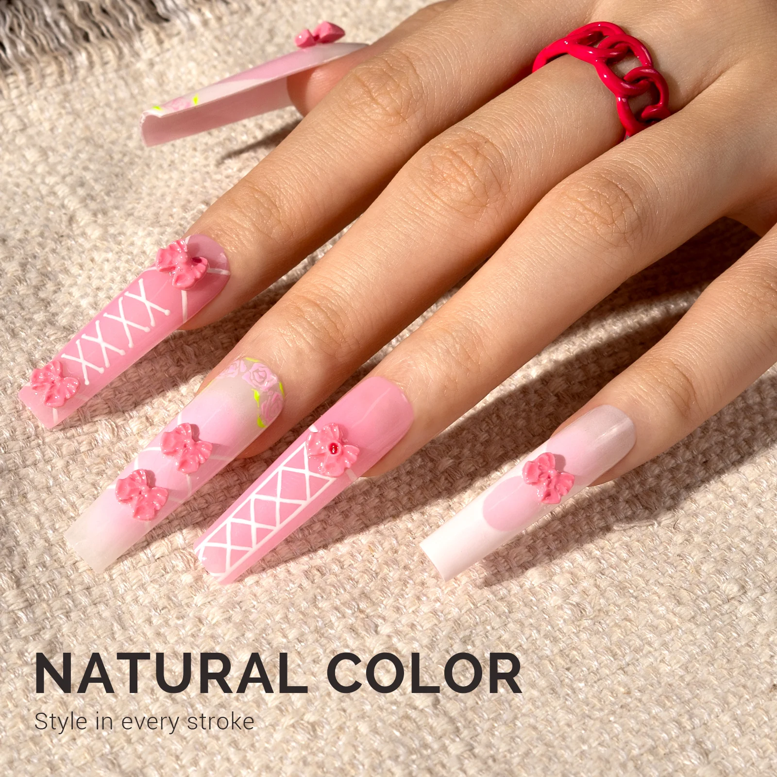 Jeweliver Jelly TPO-Free Gel Polish 15ml - Pink Diamond - JDZ63 - Image 5
