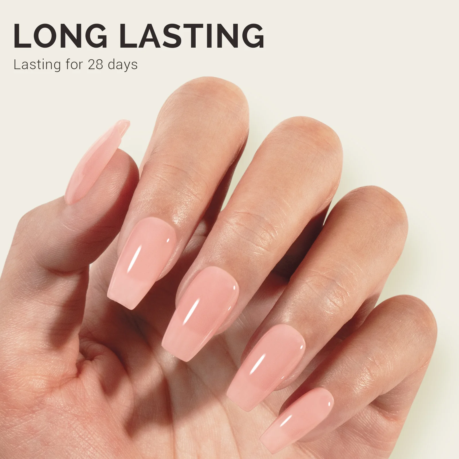 Jeweliver Jelly TPO-Free Gel Polish 15ml - Pink Rhodonite - JN19 - Image 4