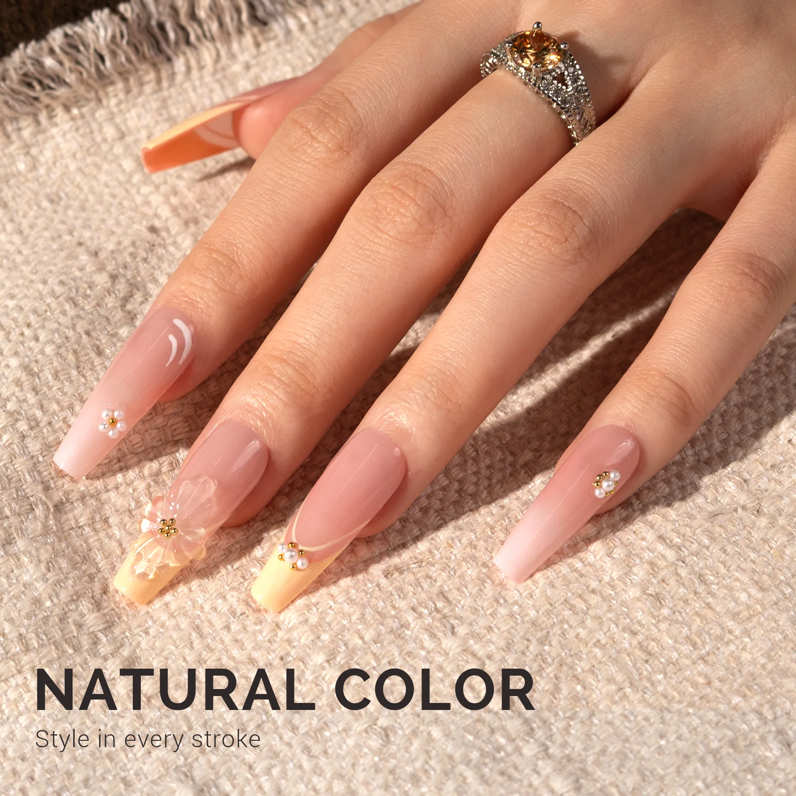 Jeweliver Jelly TPO-Free Gel Polish 15ml - Pink Rhodonite - JN19 - Image 5