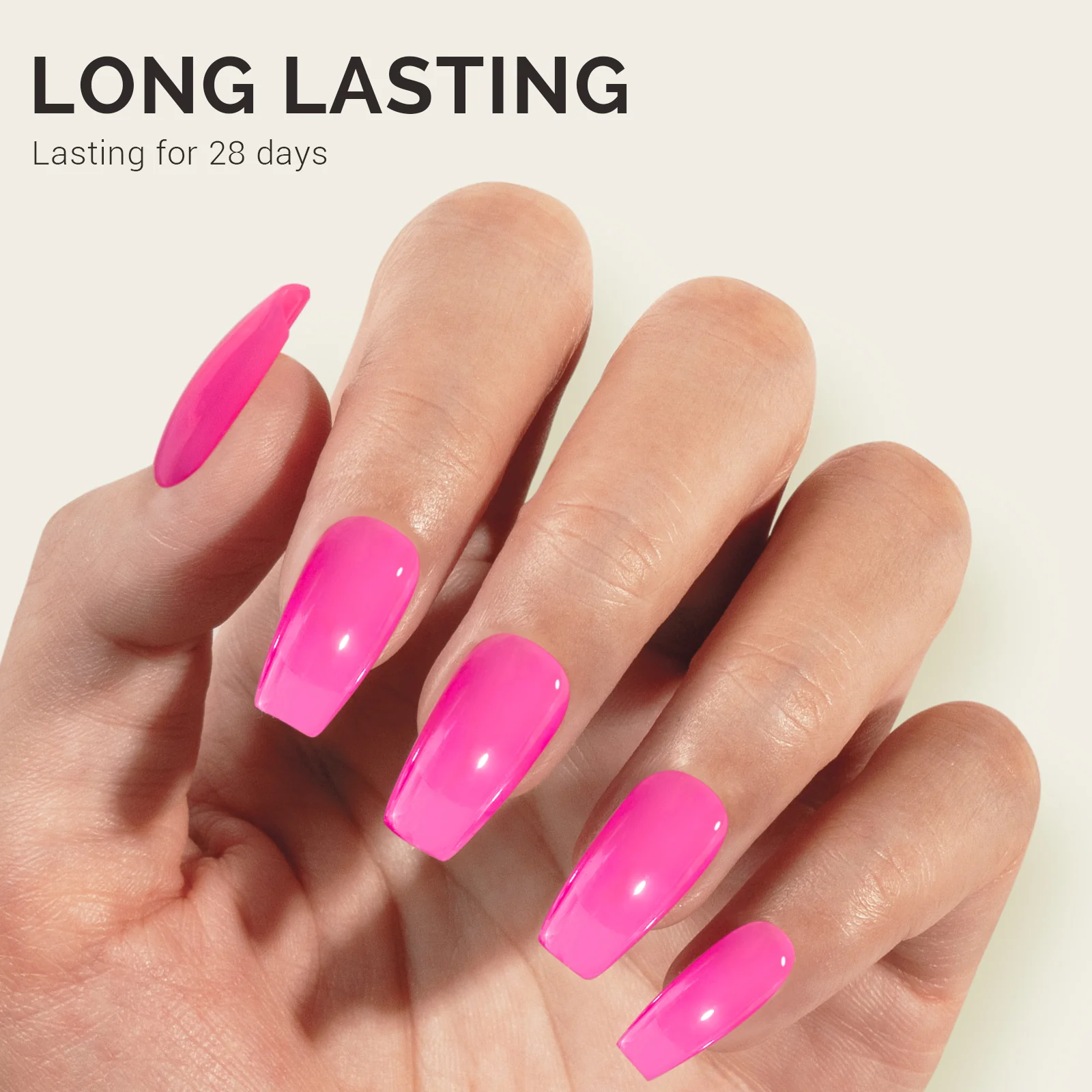 Jeweliver Jelly TPO-Free Gel Polish 15ml - Pink Tourmaline - JIG17 - Image 4