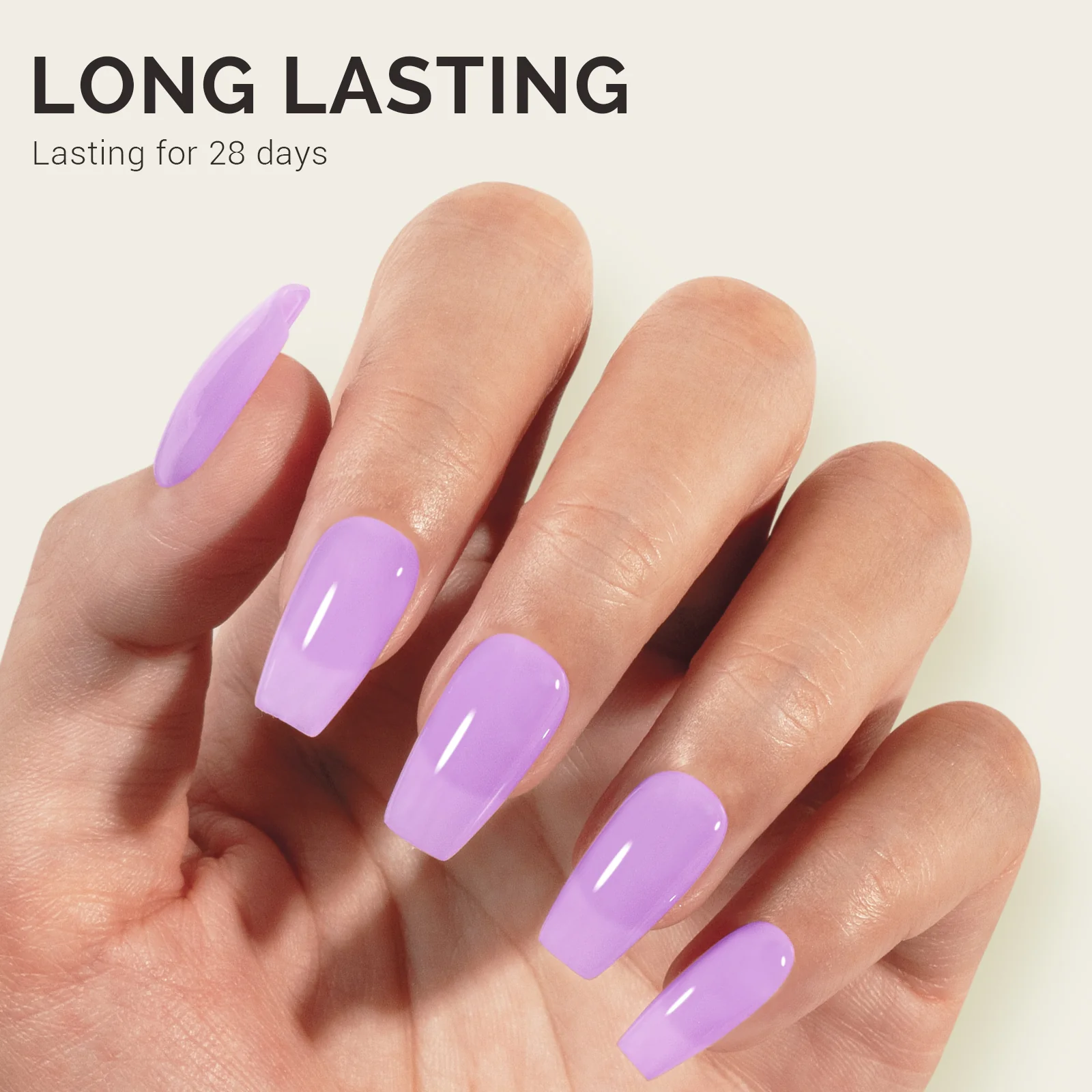 Jeweliver Jelly TPO-Free Gel Polish 15ml - Purple Kunzite - JP39 - Image 3