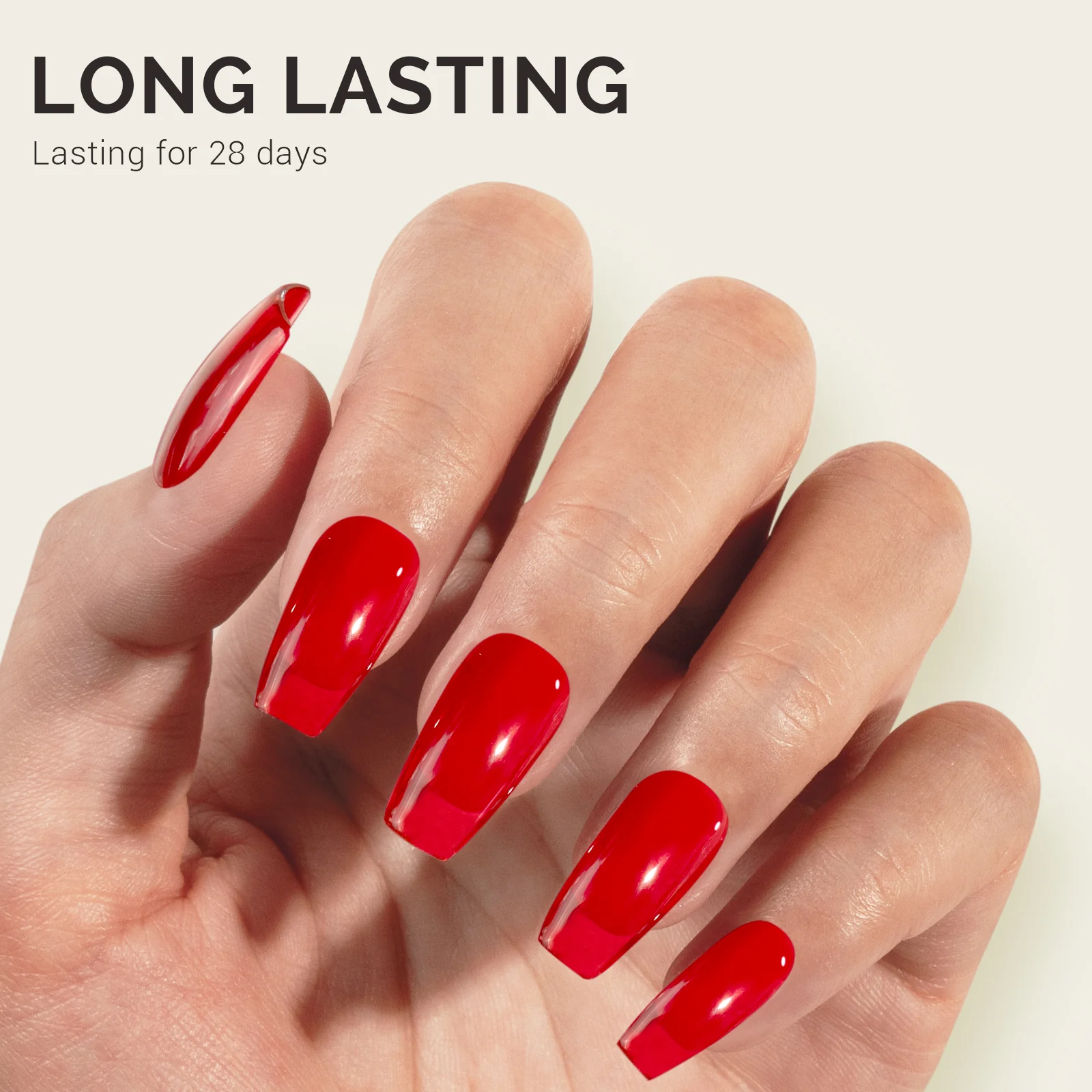 Jeweliver Jelly TPO-Free Gel Polish 15ml - Red Diamond - JDZ30 - Image 4