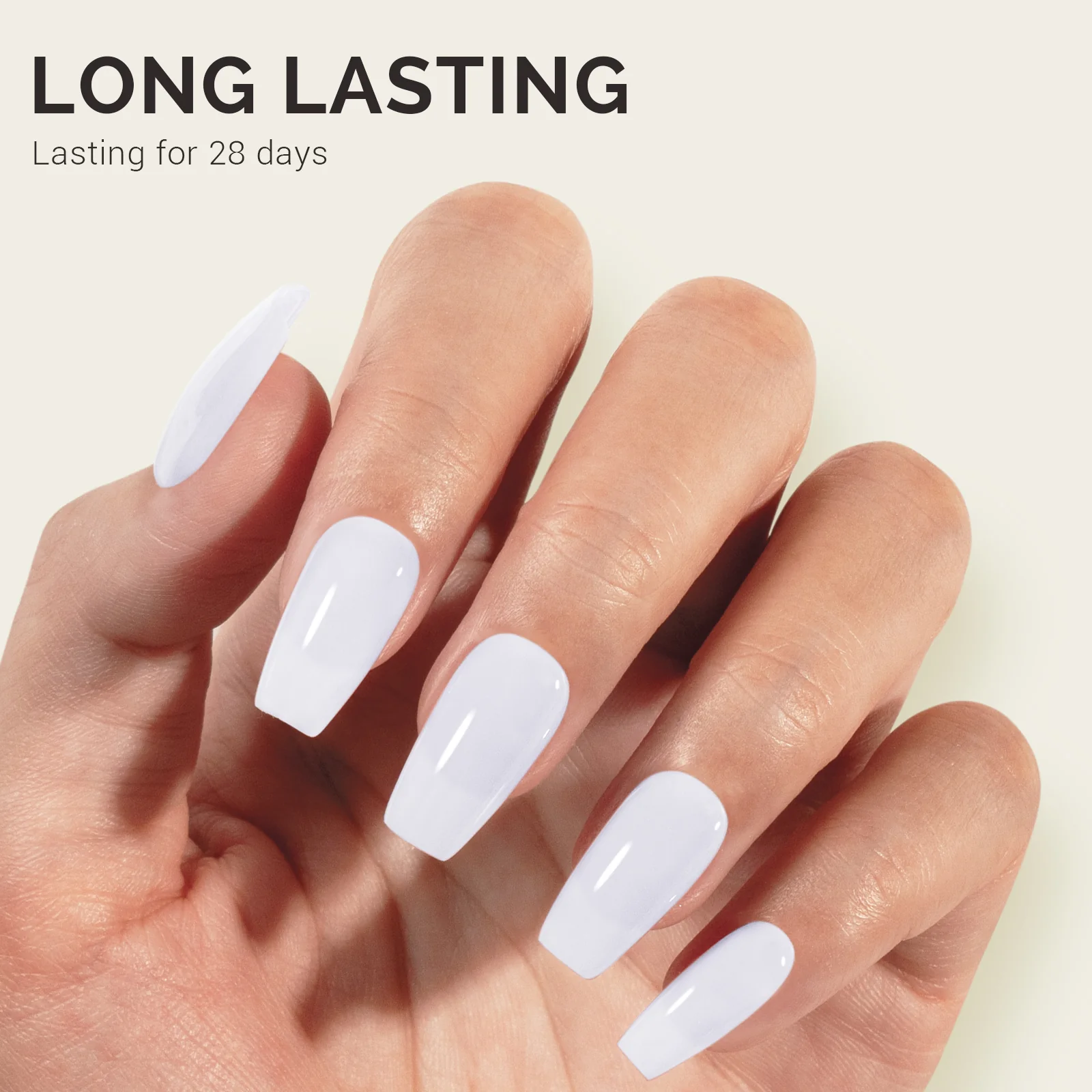 Jeweliver Jelly TPO-Free Gel Polish 15ml - White Sapphire - JIG07 - Image 4