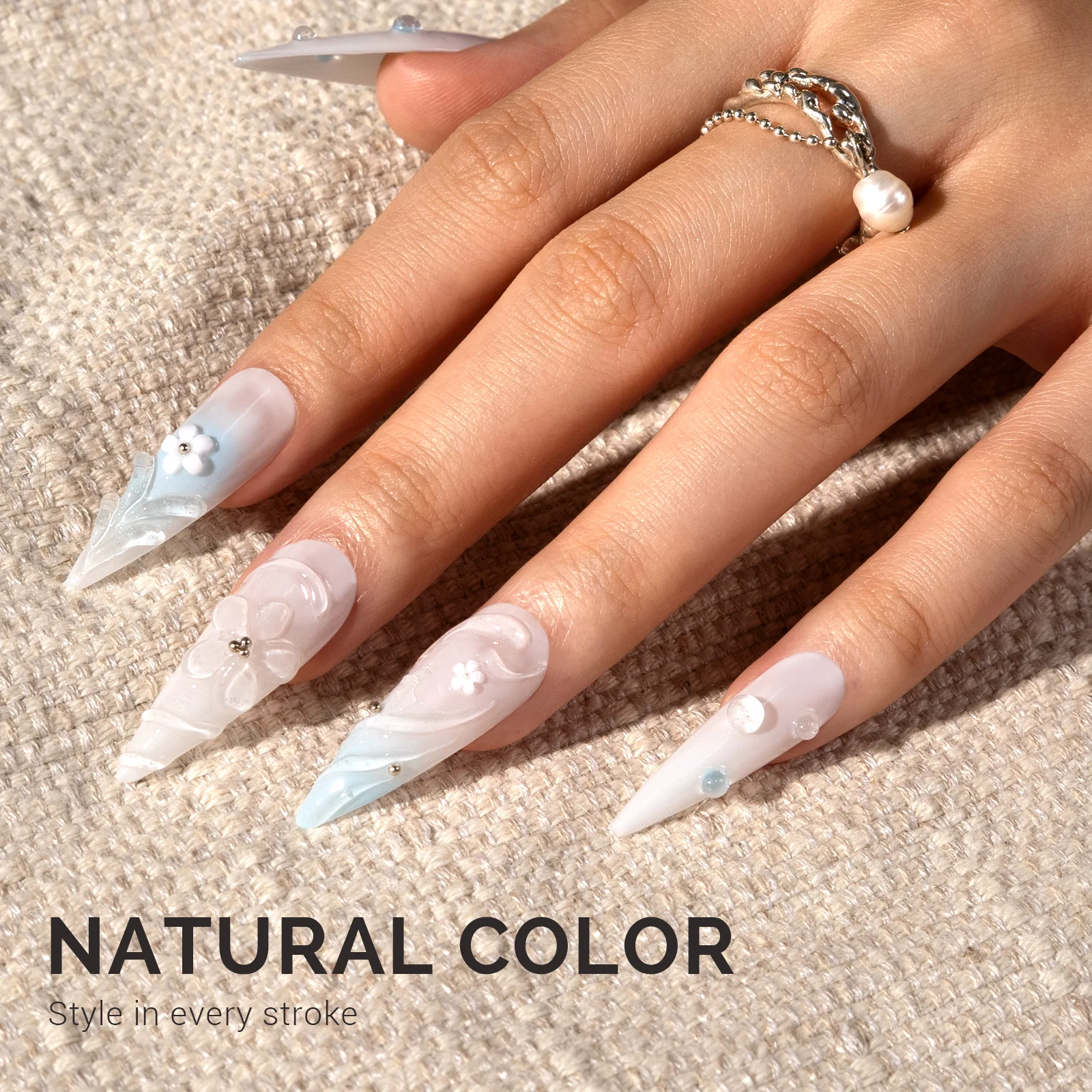 Jeweliver Jelly TPO-Free Gel Polish 15ml - White Sapphire - JIG07 - Image 5