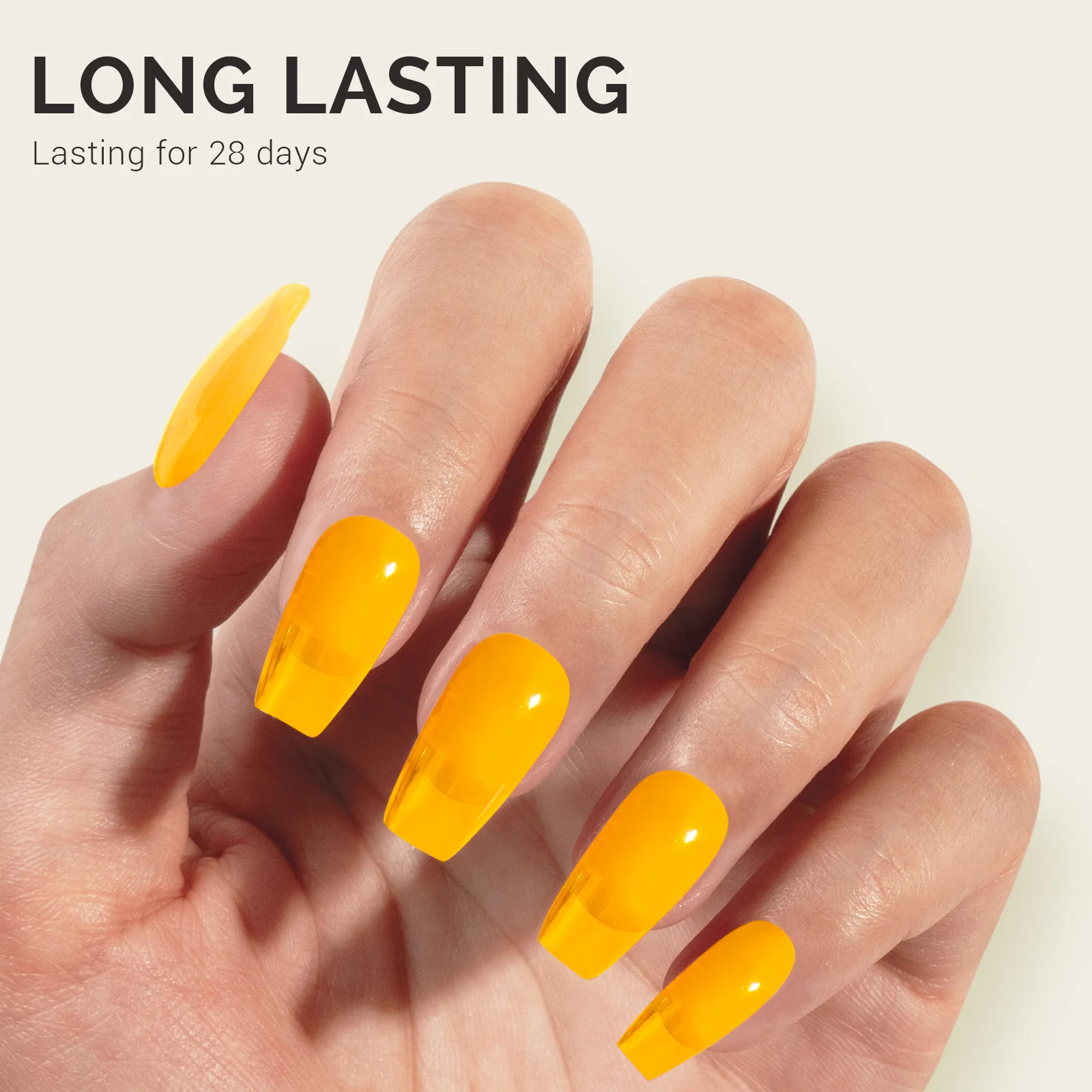 Jeweliver Jelly TPO-Free Gel Polish 15ml - Yellow Heliodor - JG24 - Image 4