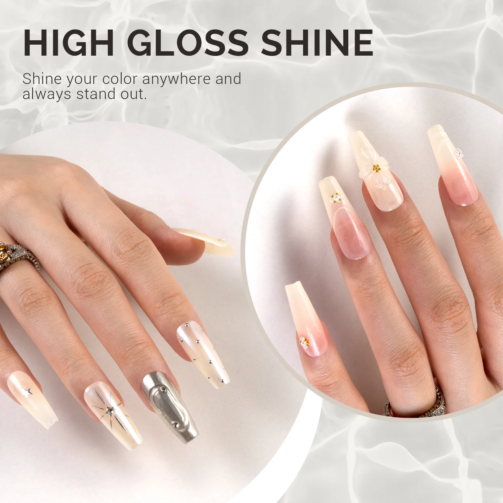 Jeweliver Jelly TPO-Free Gel Polish 15ml - Yellow Nacre - JFR57 - Image 3