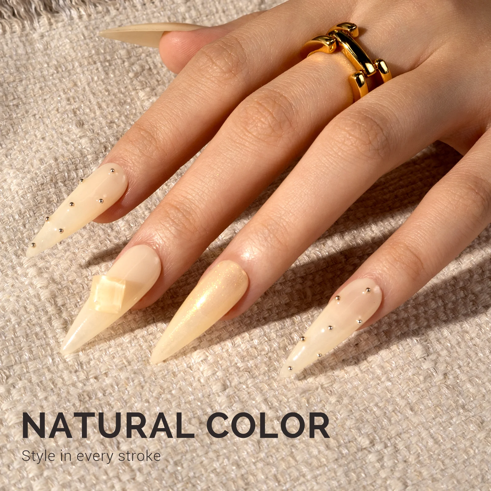 Jeweliver Jelly TPO-Free Gel Polish 15ml - Yellow Nacre - JFR57 - Image 5