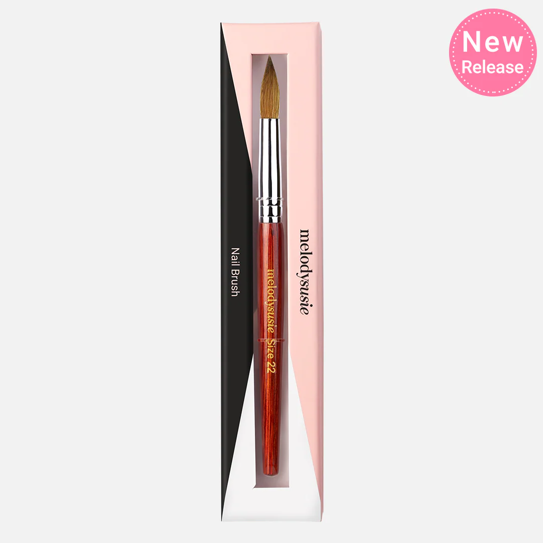Kolinsky Acrylic Nail Brush - Rosewood Handle - Image 26