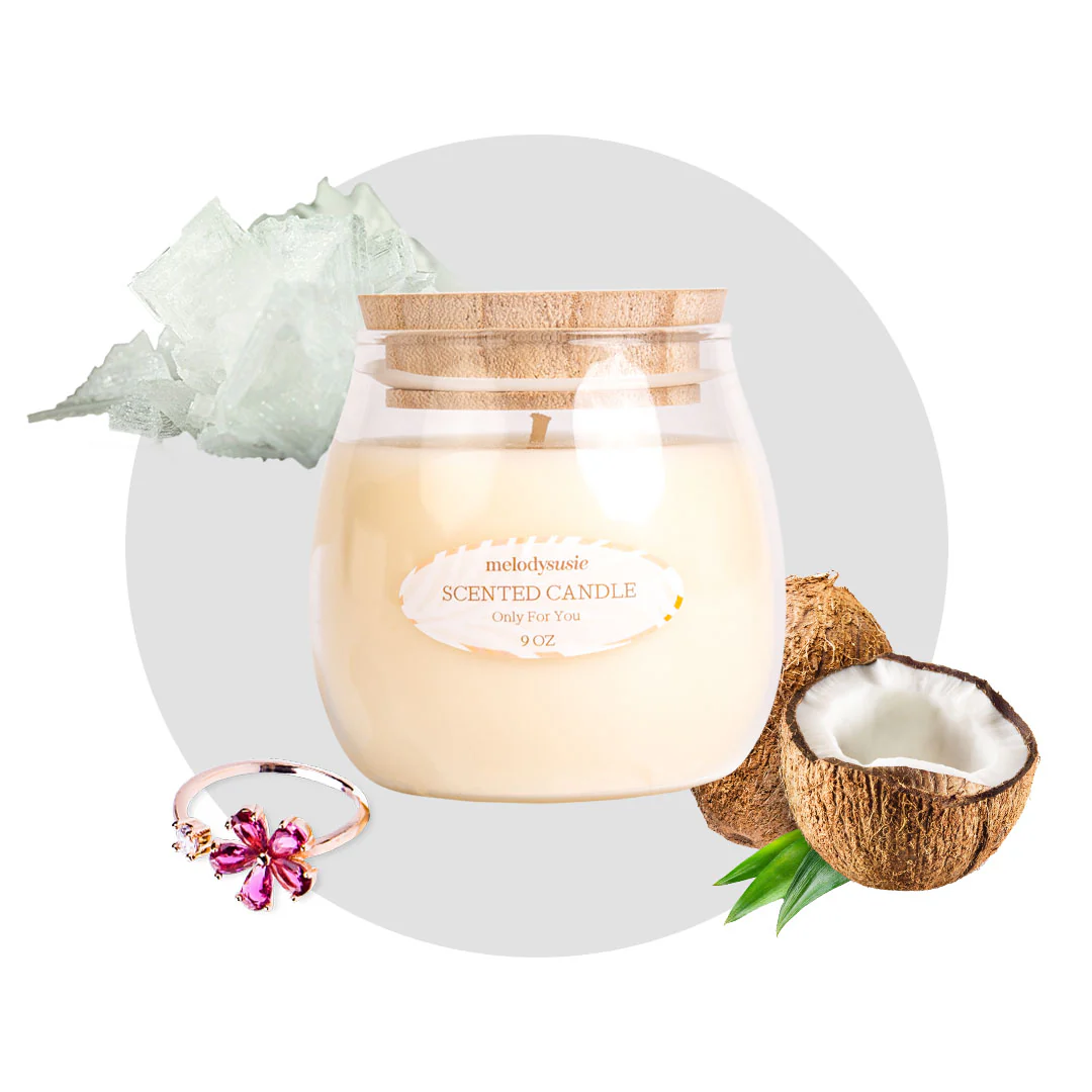 Large Jar Fortune Gift Scented Candles (9 oz) - Image 8
