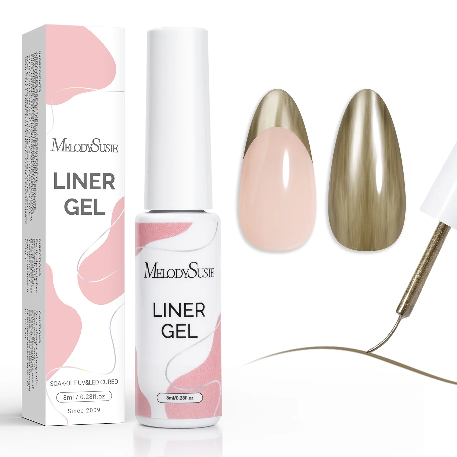 Liner Gel Nail Art Polish 8ml - Image 18