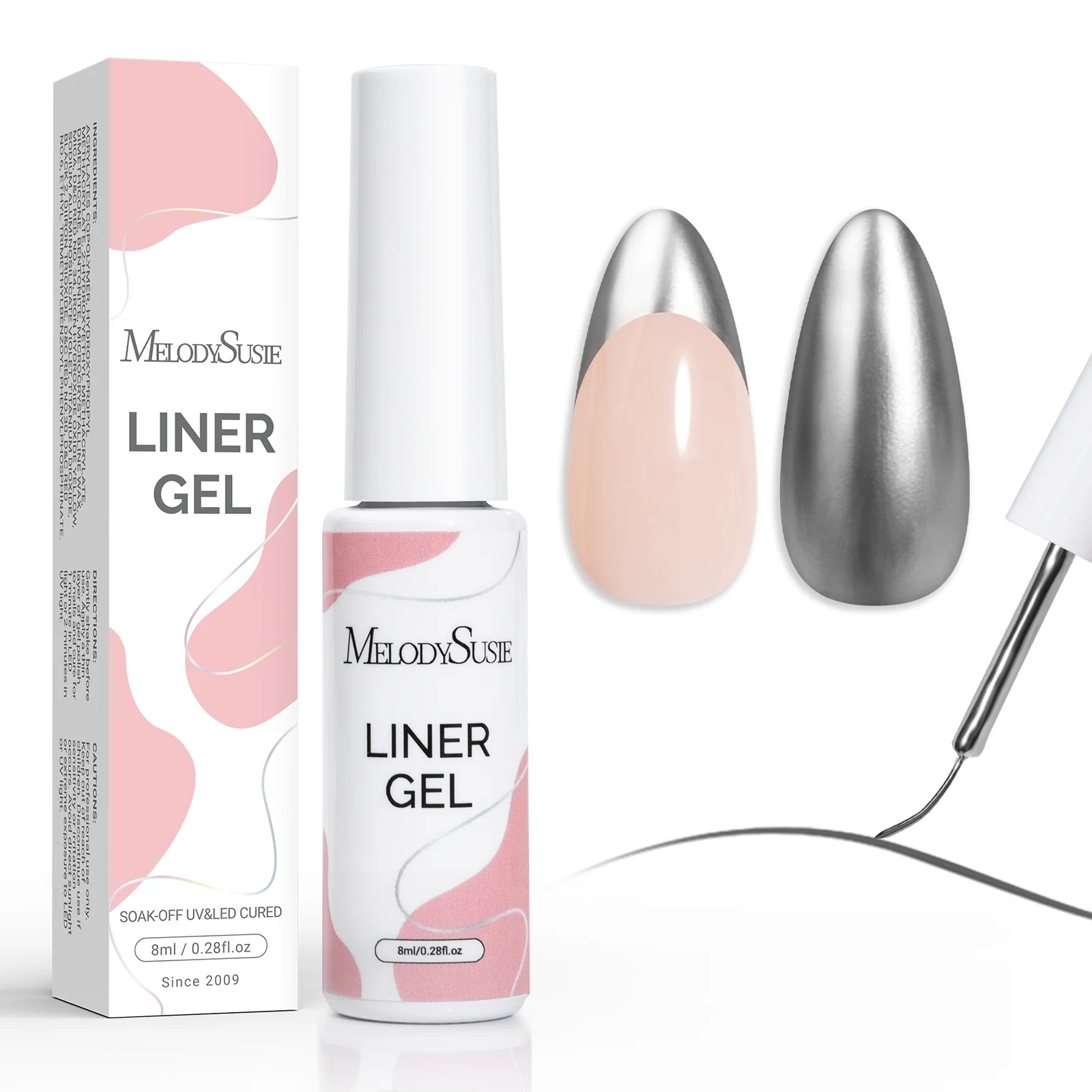 Liner Gel Nail Art Polish 8ml - Image 20
