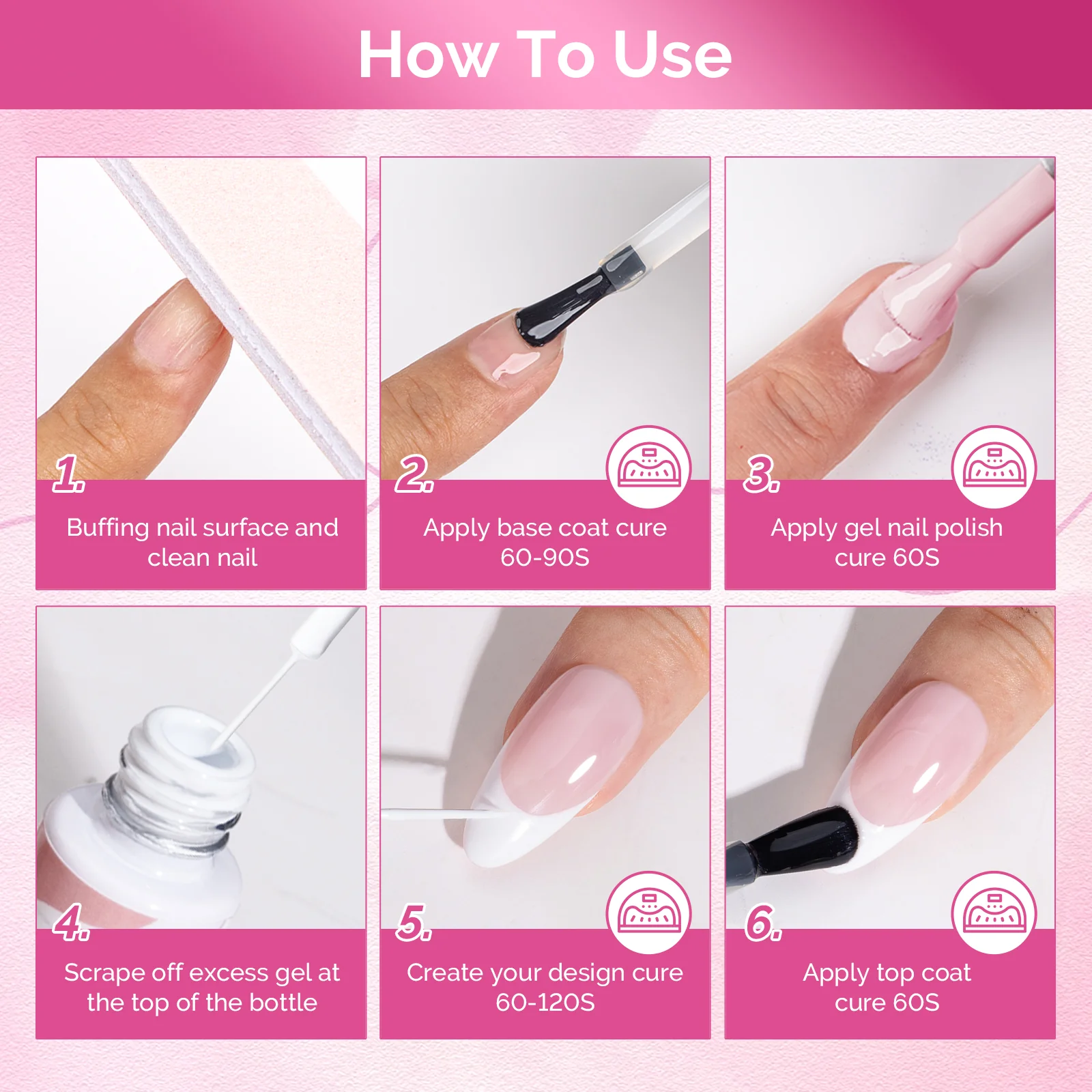 Liner Gel Nail Art Polish 8ml - Image 5