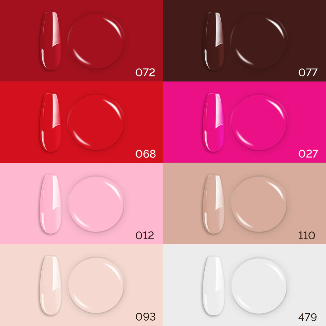 Lovely Sweetheart HEMA-Free Gel Nail Polish Gift Box - 8 Colors - Image 3