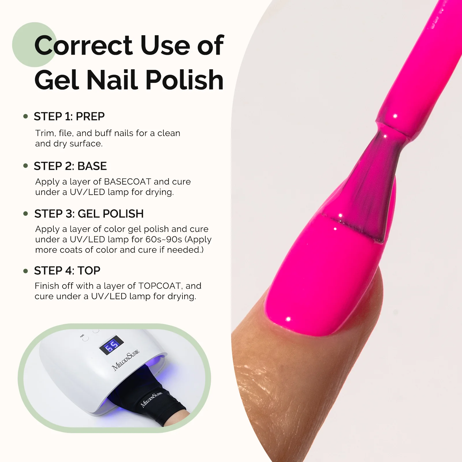 Lovely Sweetheart HEMA-Free Gel Nail Polish Gift Box - 8 Colors - Image 4