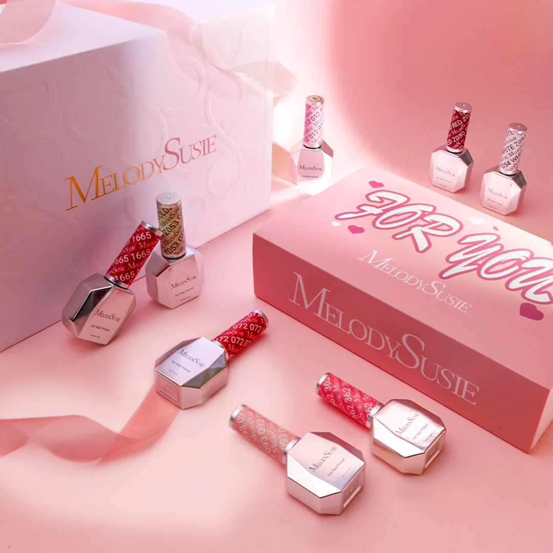 Lovely Sweetheart TPO-Free Thick Gel Nail Polish Gift Box - 8 Colors - Image 2