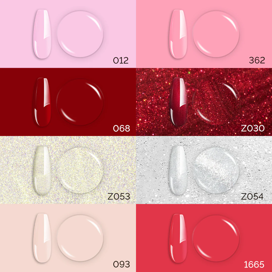 Lovely Sweetheart TPO-Free Thick Gel Nail Polish Gift Box - 8 Colors - Image 3