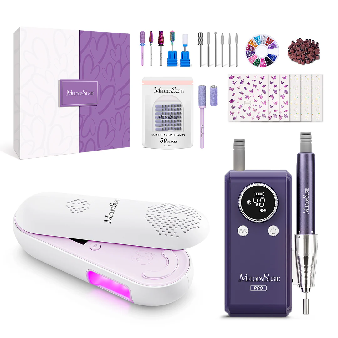 MB420G Rechargeable 40000RPM Nail Drill Gift Box
