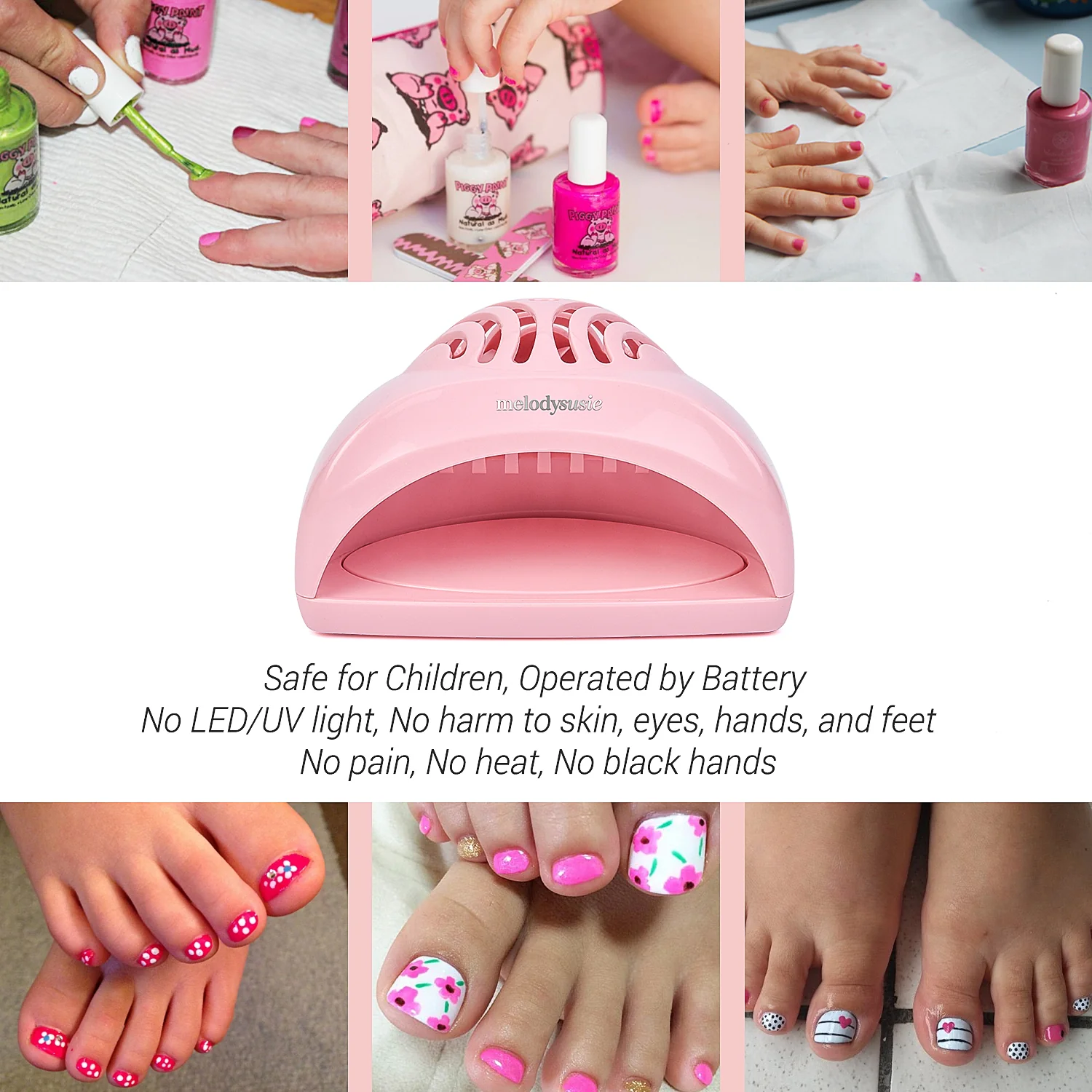P-Art-Fan Mini Fan Nail Lamp - Image 7