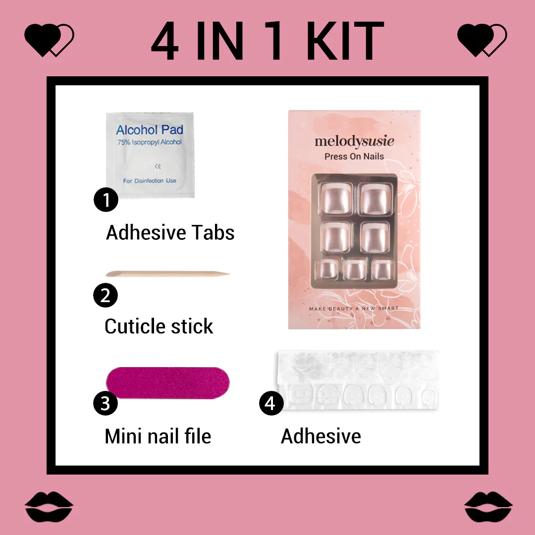 Mirror Acrylic Press On Nails Kits - Image 3