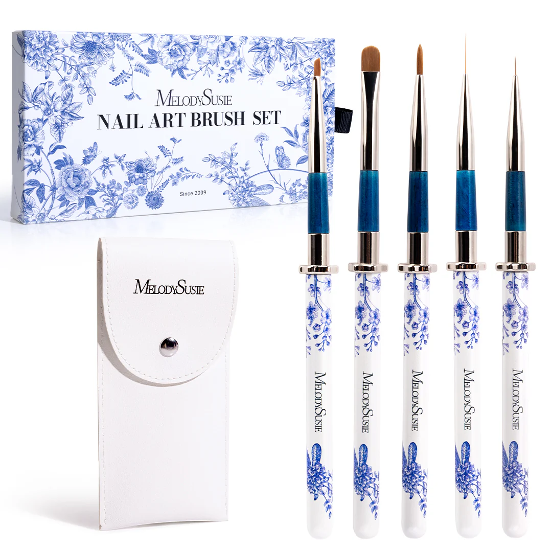 Modular Design Nail Art Liner Brush 5Pcs