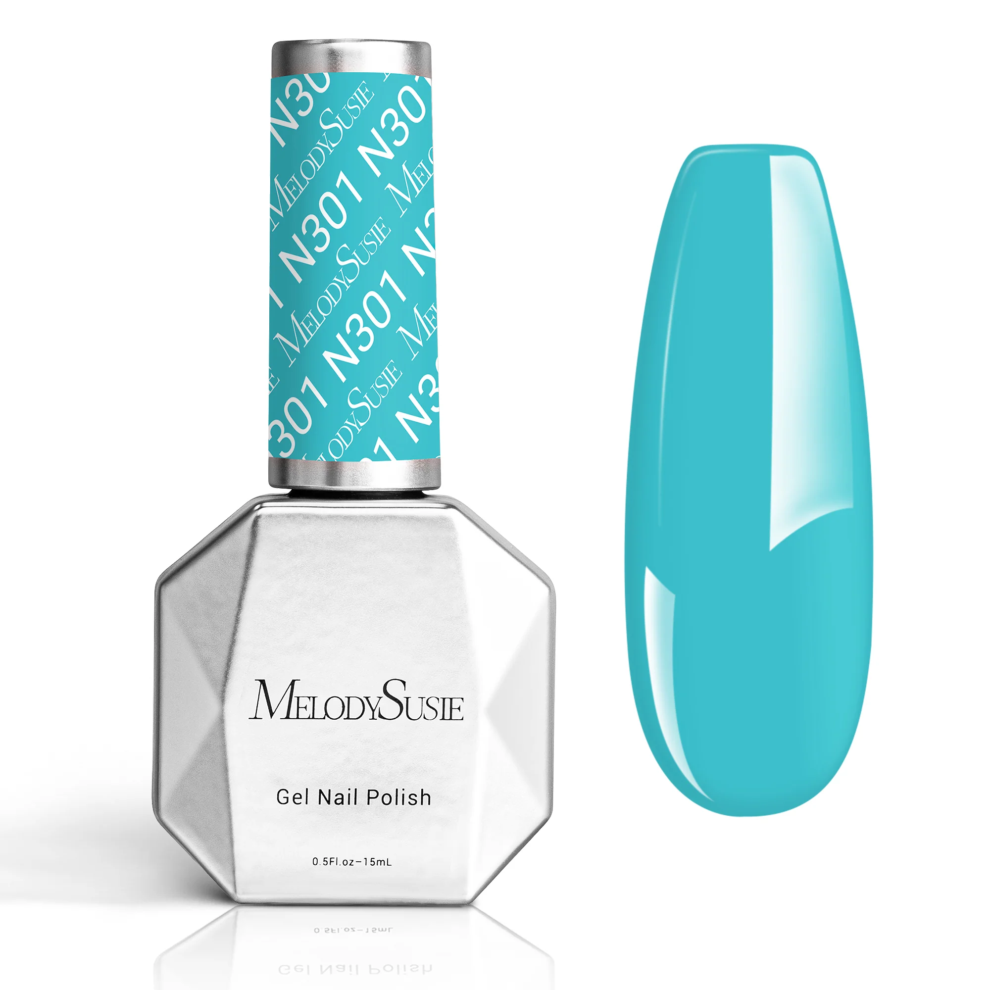 N301 Surf Blue - TPO-Free Thick Gel Nail Polish(15ml)