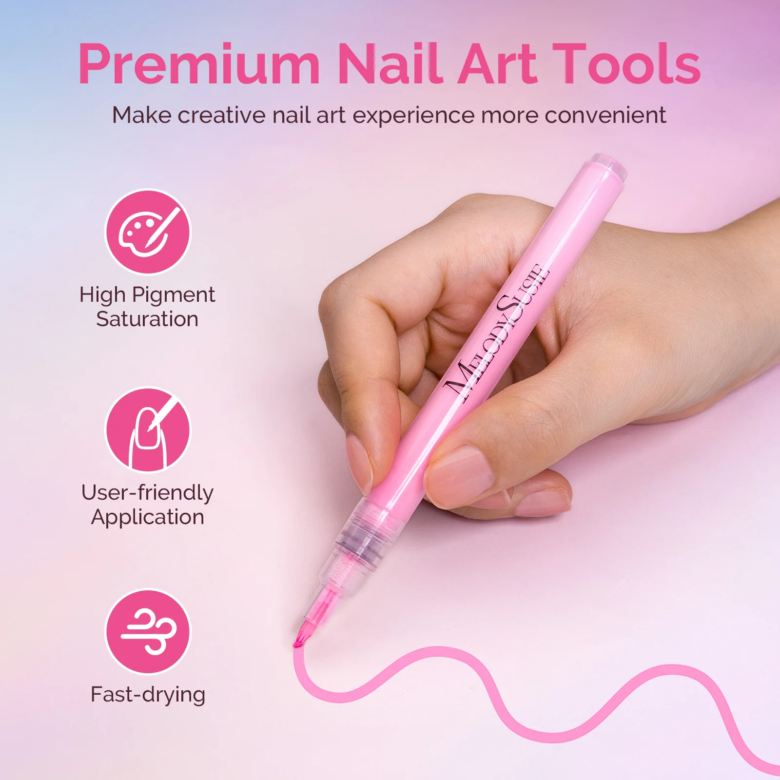 Nail Art Pens Set - Image 3